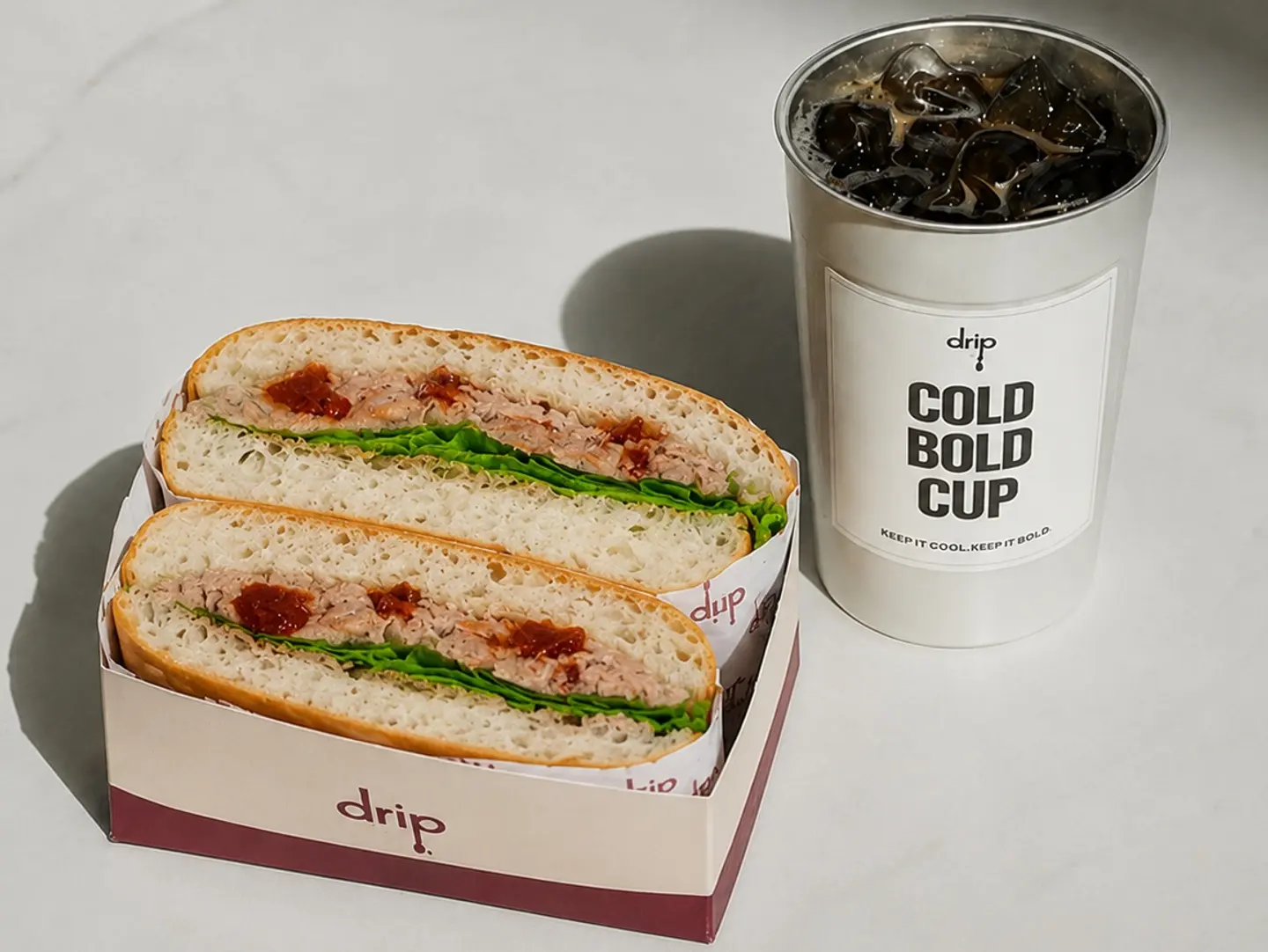 Employee Combo  Spicy Tuna Sandwich