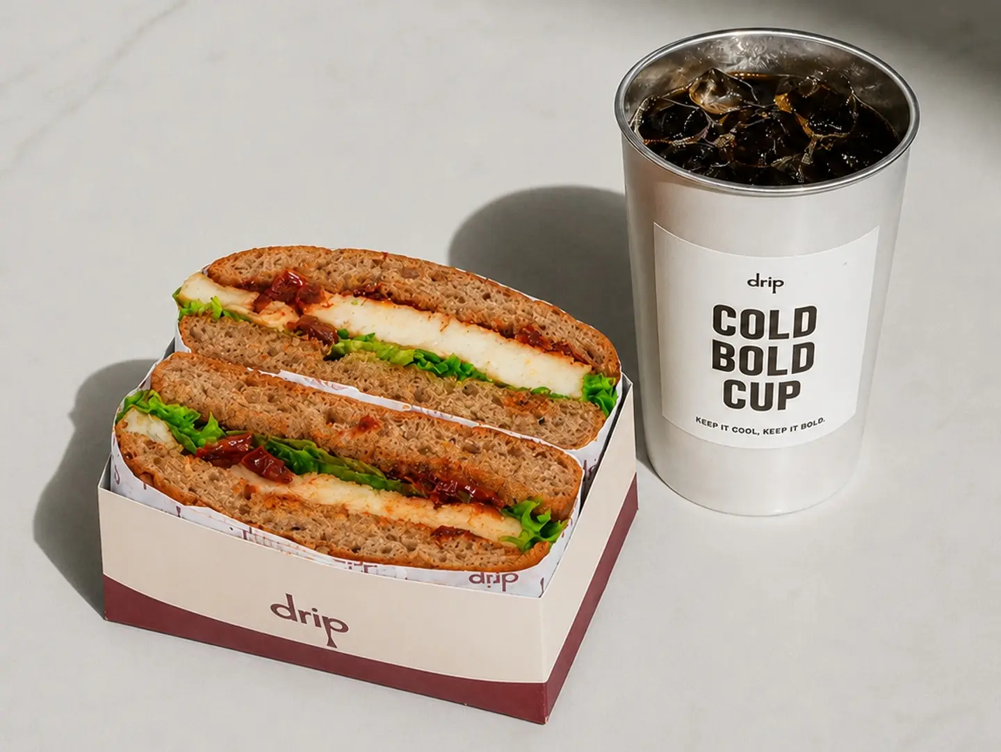 Employee Combo   Halloumi Sandwich Brown Bread