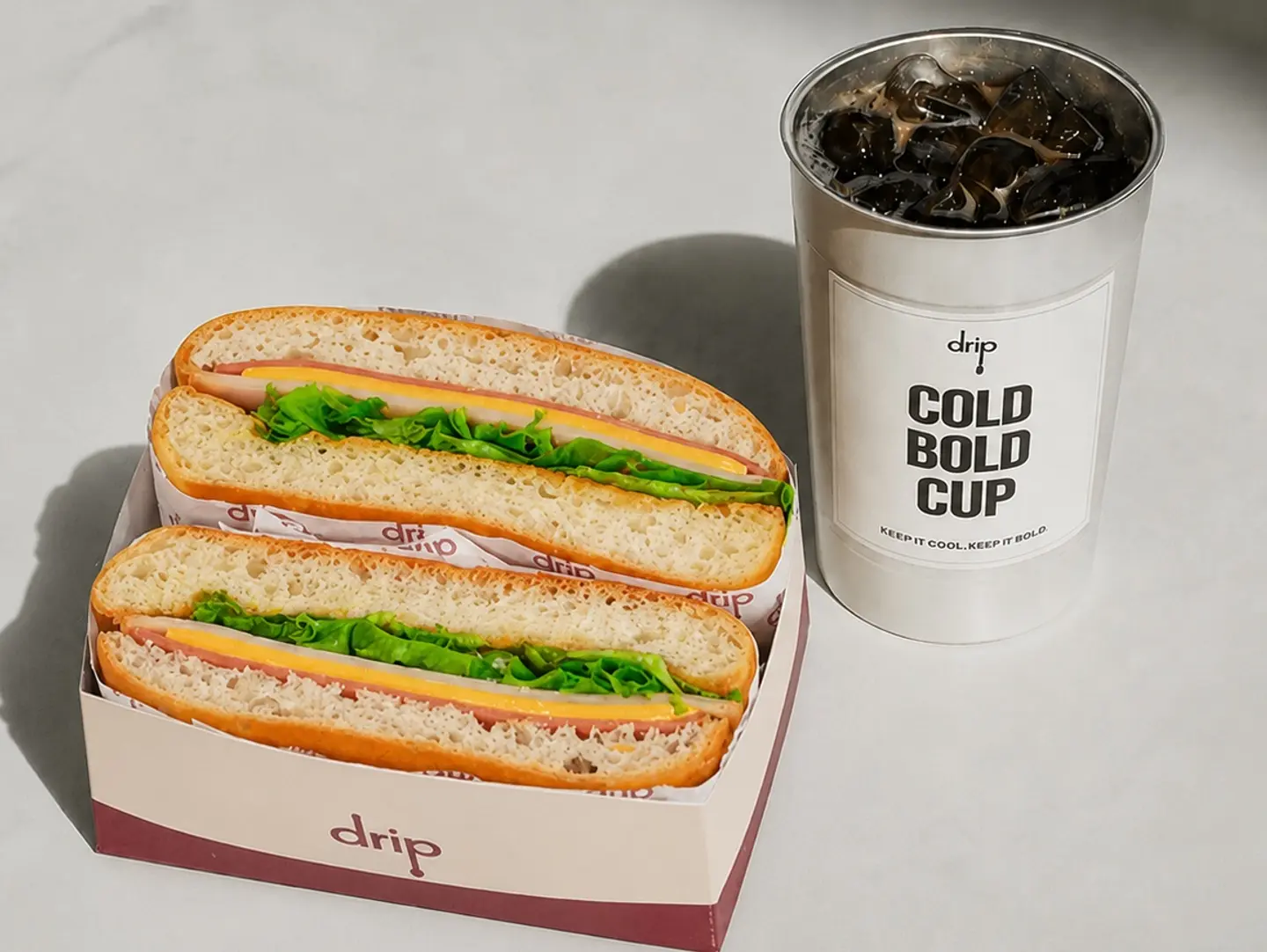Employee Combo   Turkey Cheese Sandwich White Bread