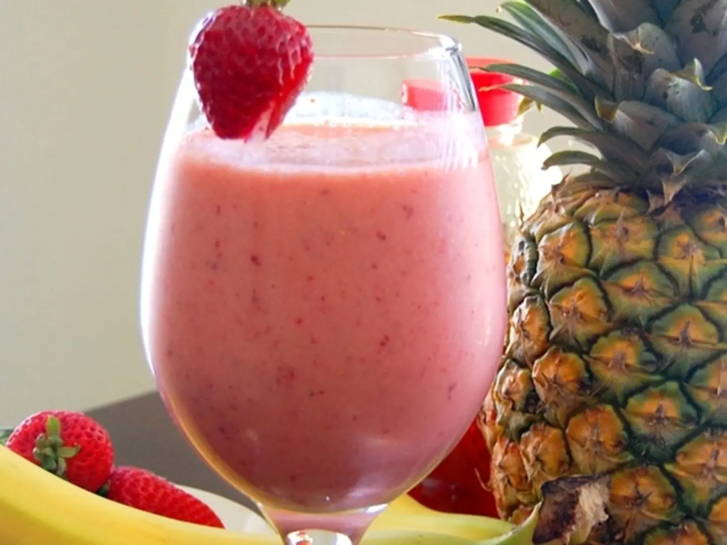 عصير فواكه مشكله حجم كبير