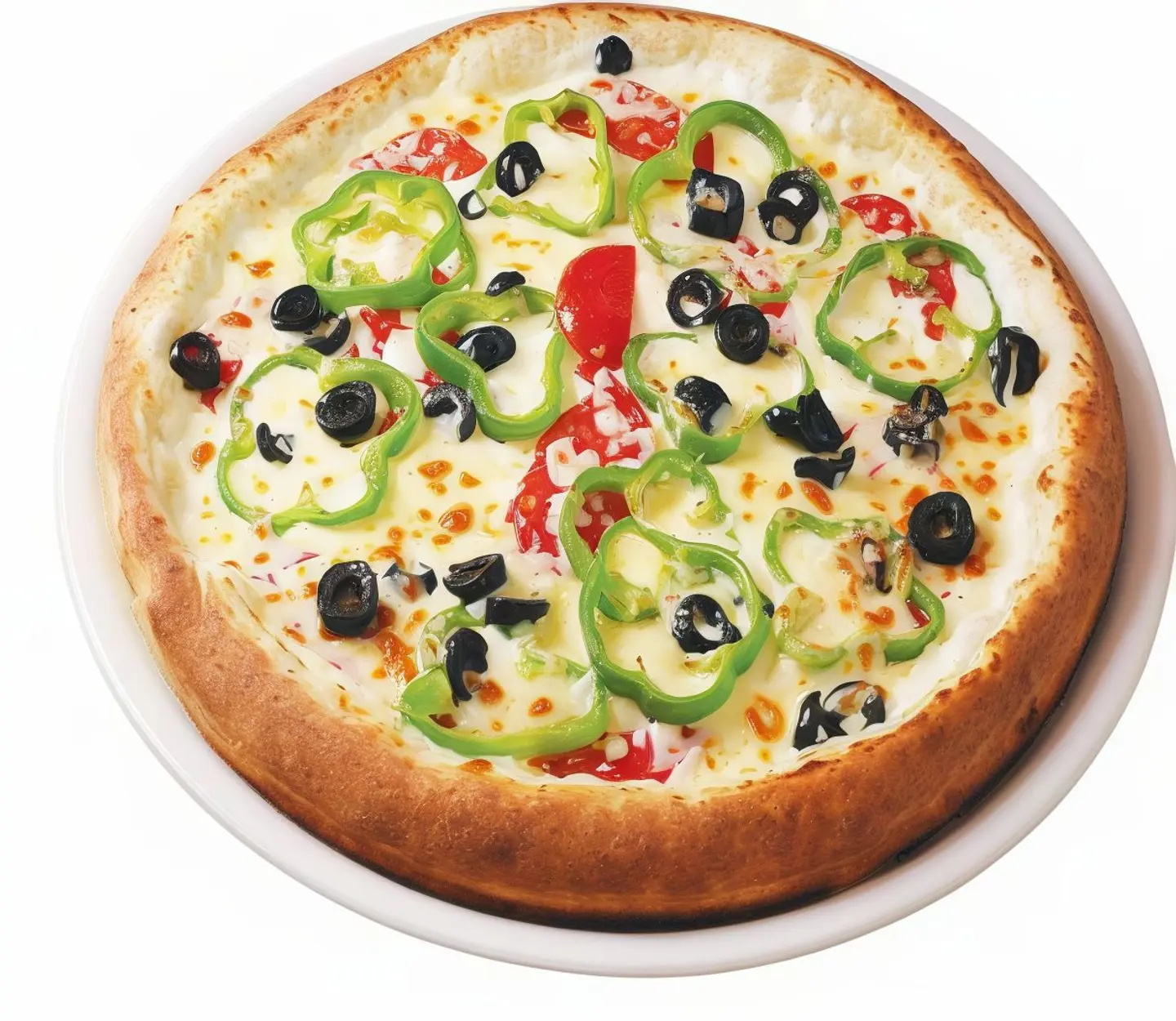 بيتزا خضار -  صغير