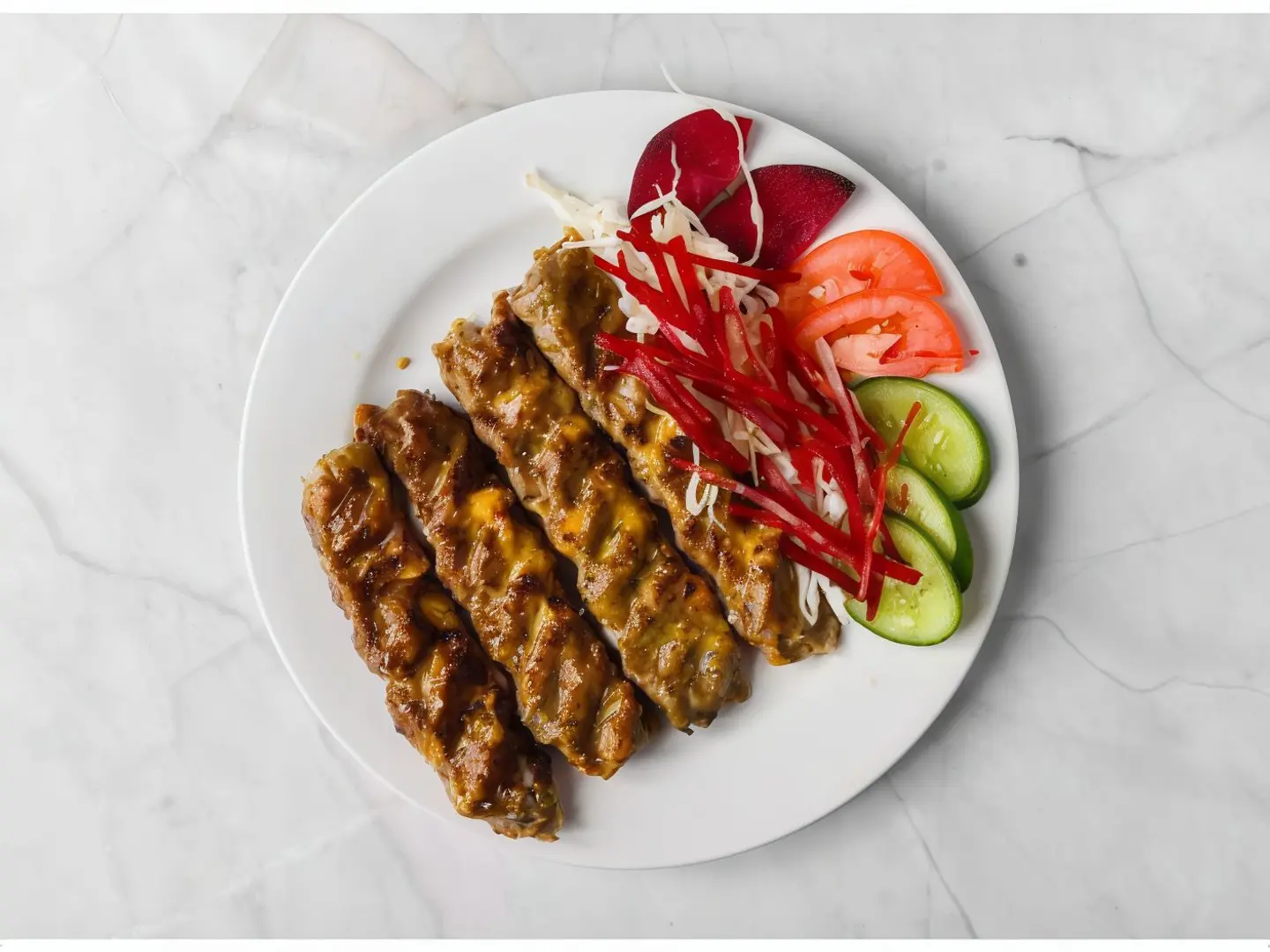 Chicken Kebab With Cheese