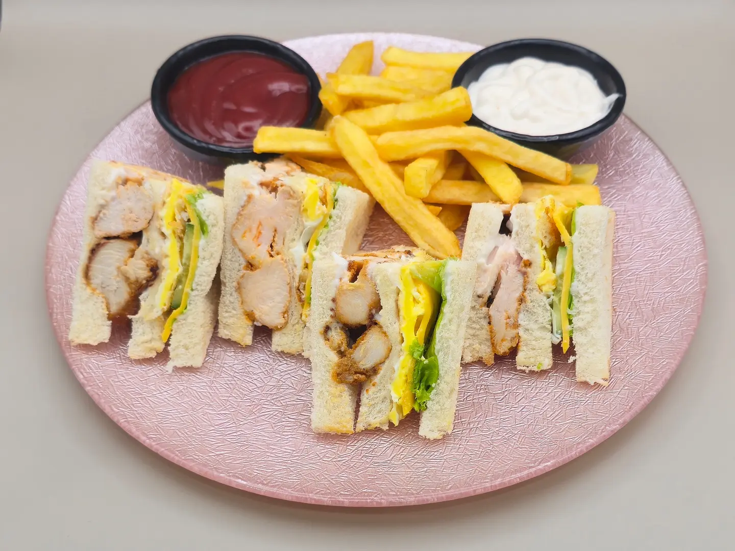 Tikka Club Sandwich