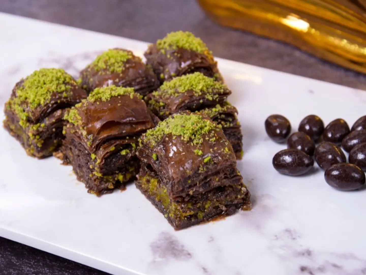 بقلاوة شوكولاتة