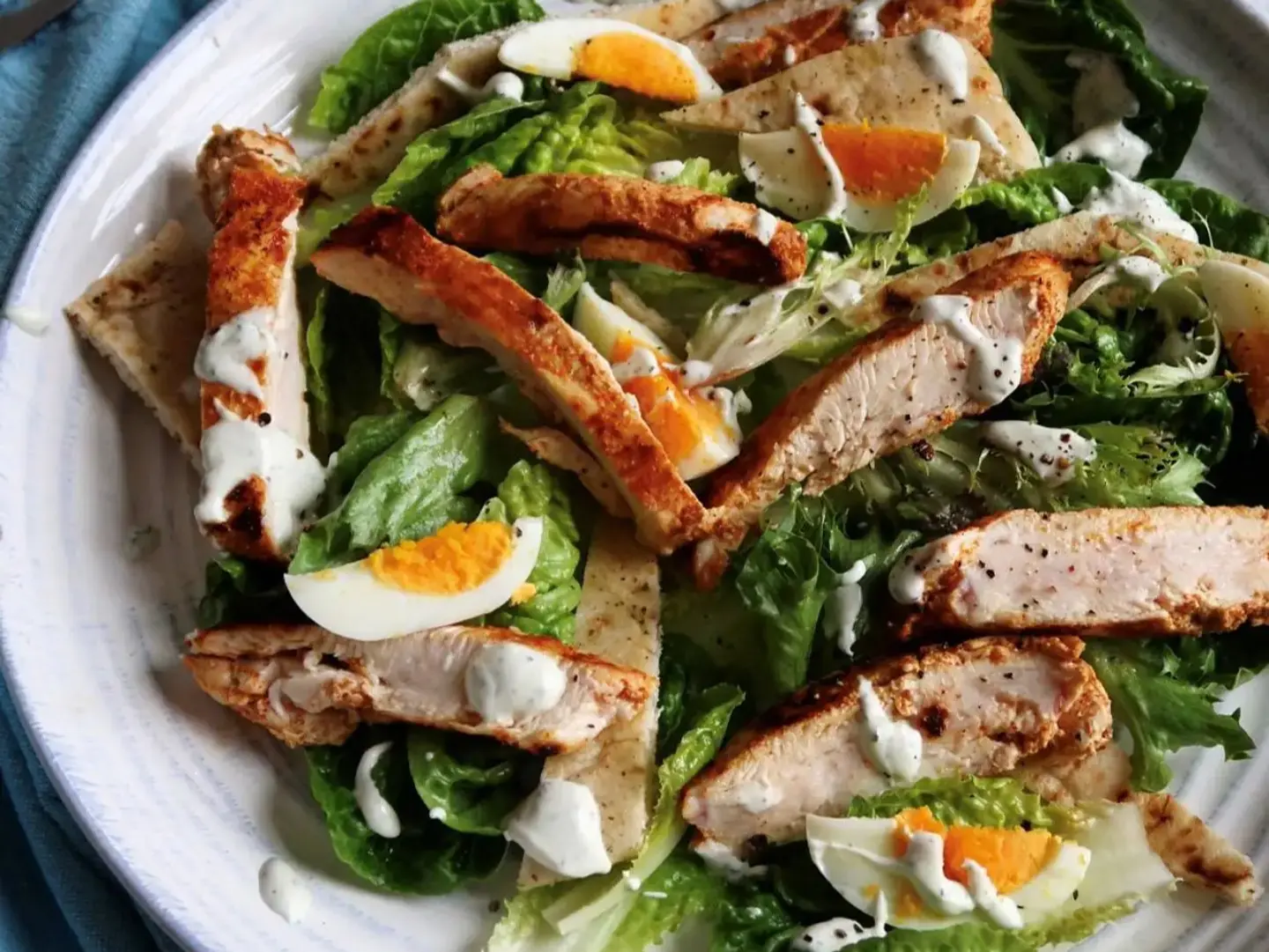 Caesar Tandoori Salad