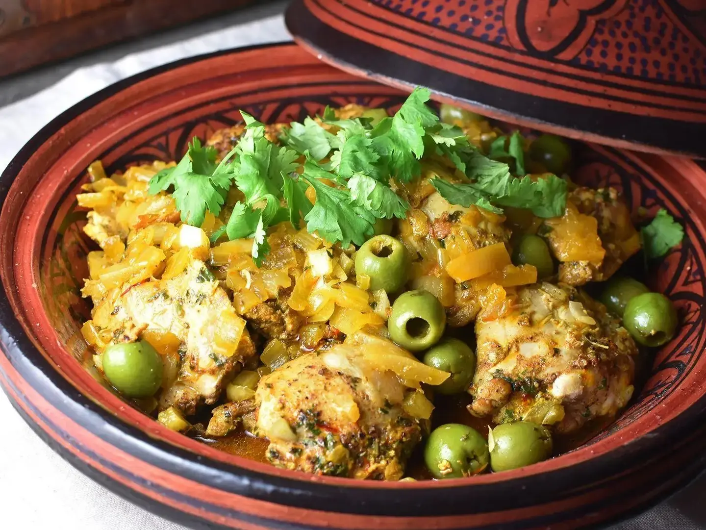 Chicken Tajine With Lemon And Olives