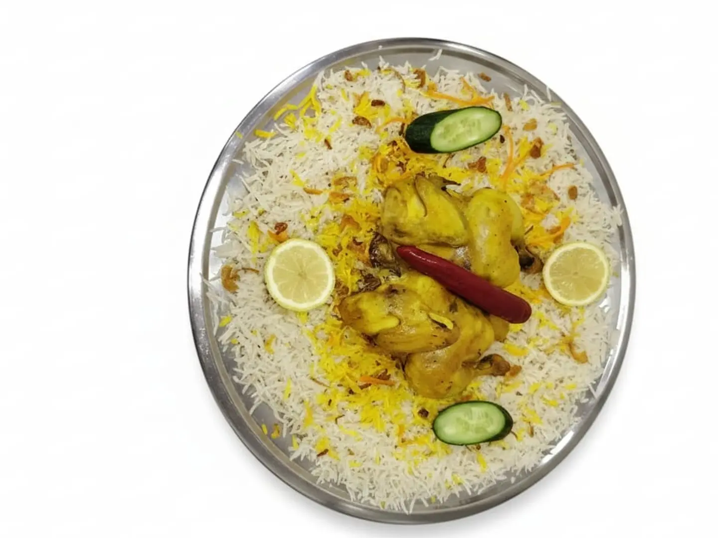 Chicken Mandi El Waha With Bishawer Rice