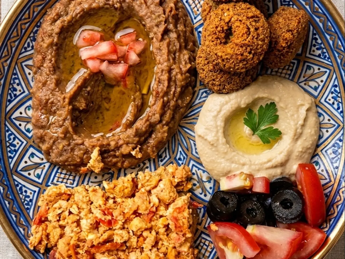 صحن احتفالية ١٠ سنين