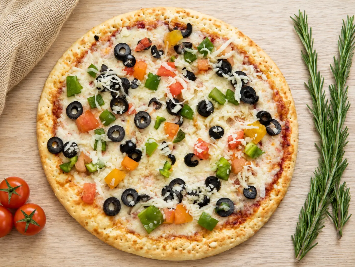 Vegetables Pizza - Small