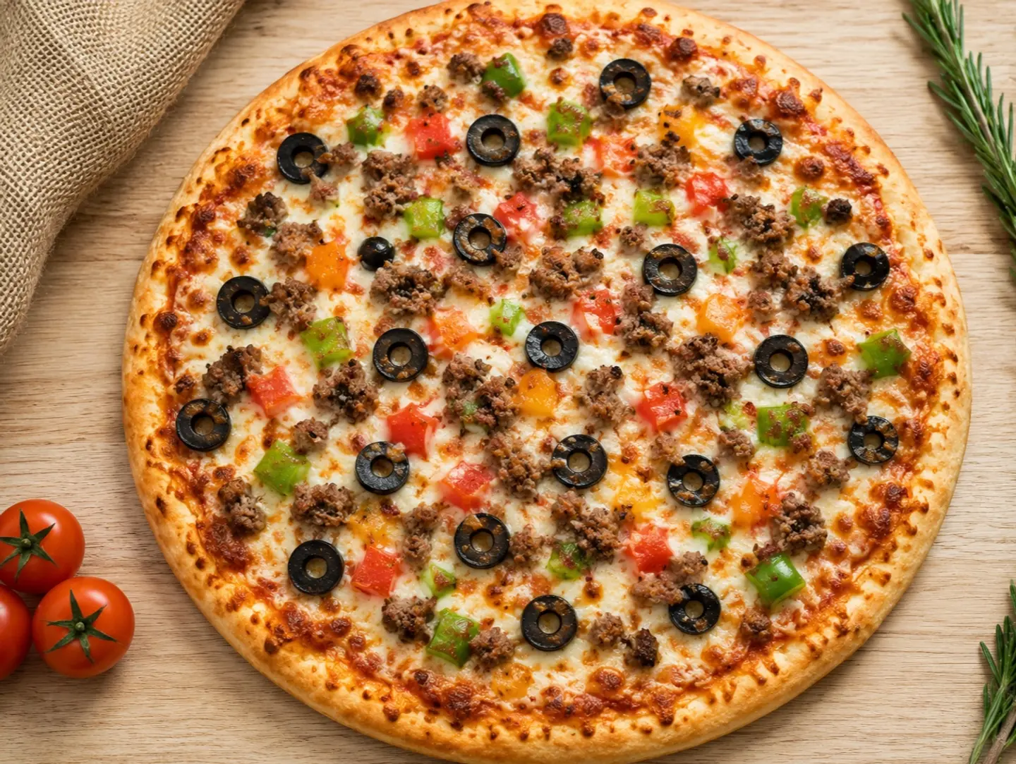 Meat Pizza - Small