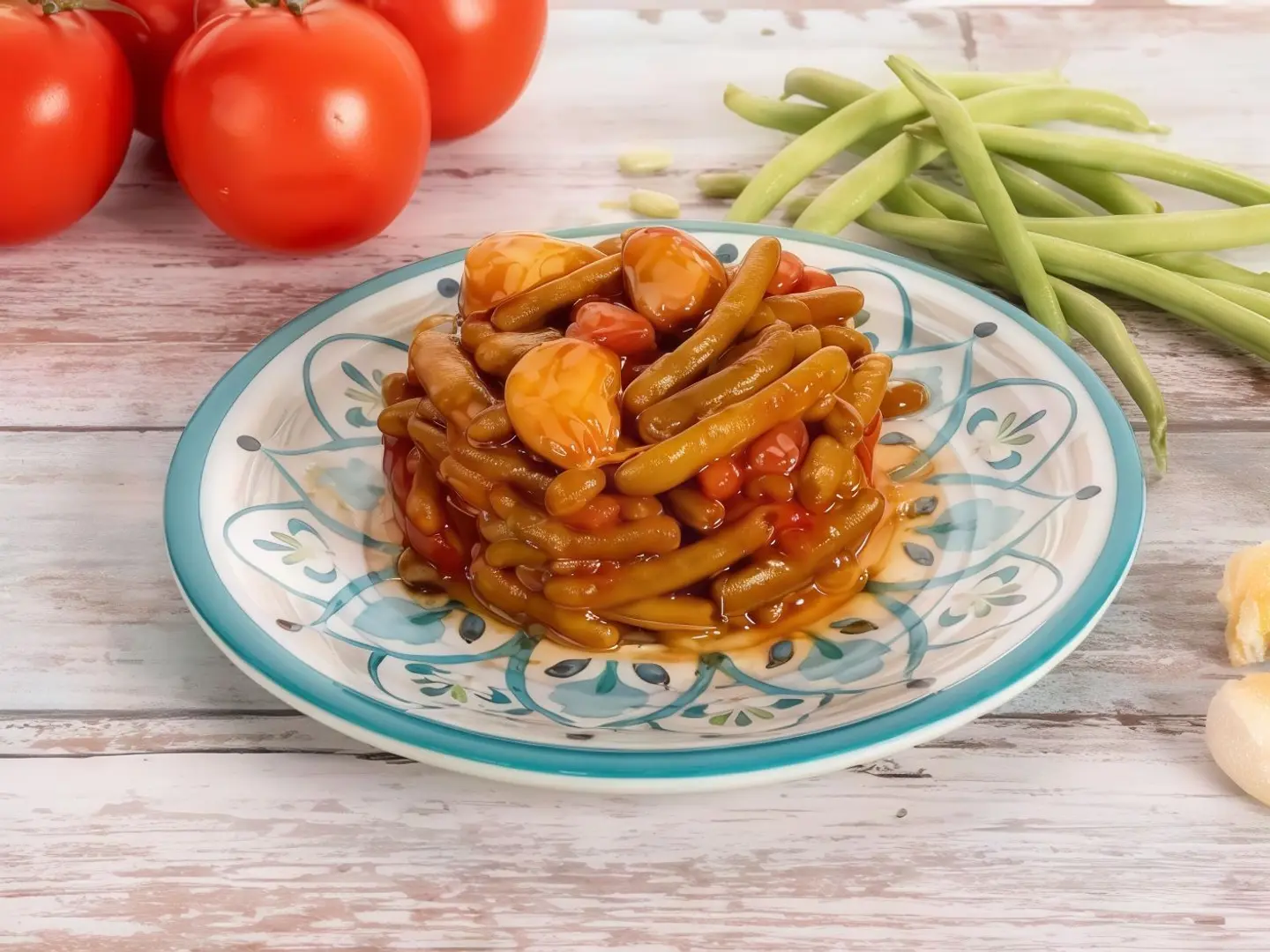 فاصوليا بزيت