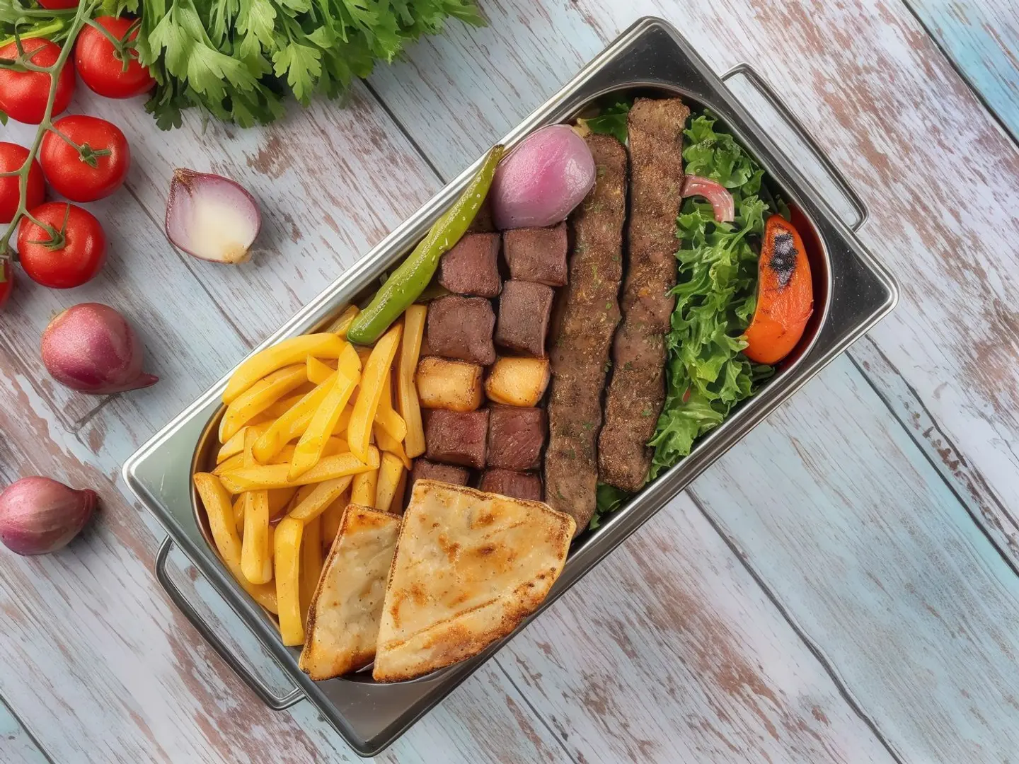 مشاوي لحم مشكل