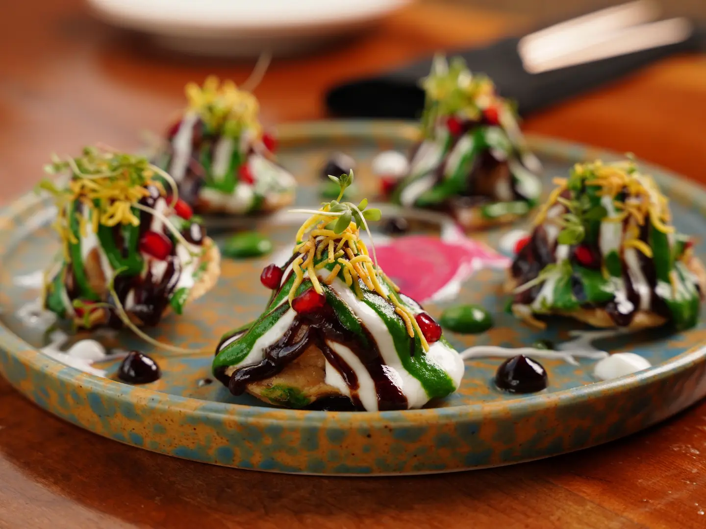 Avocado Papdi Chaat (V)