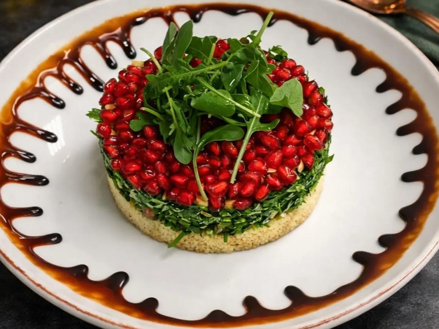 سلطة التبولة (نباتية)