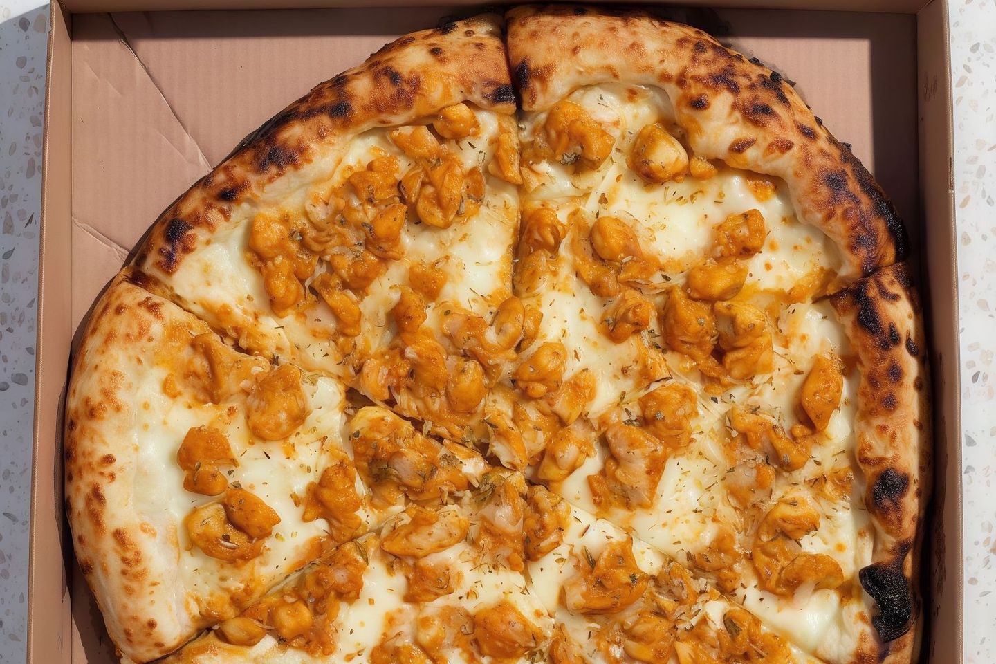 Quattro Chicken Pizza