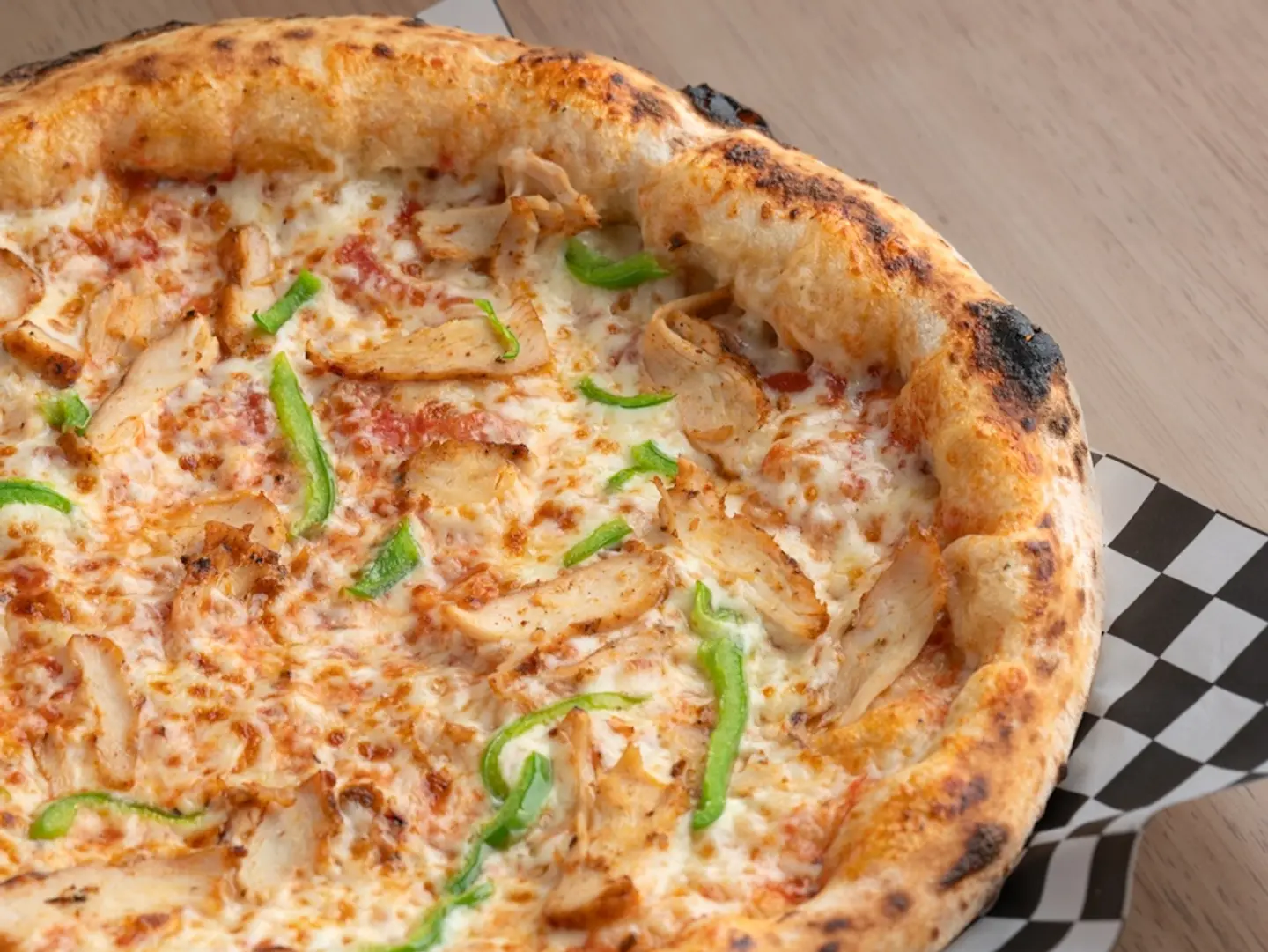 Smoky Chicken Pizza
