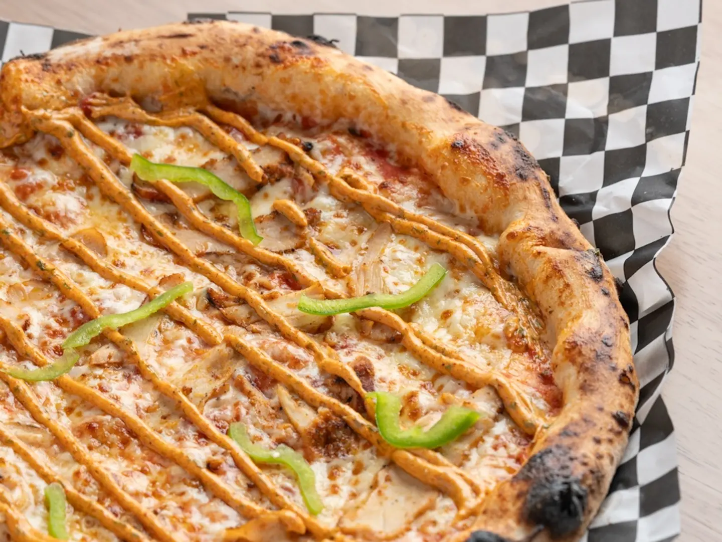 Spicy Chicken Ranch Pizza