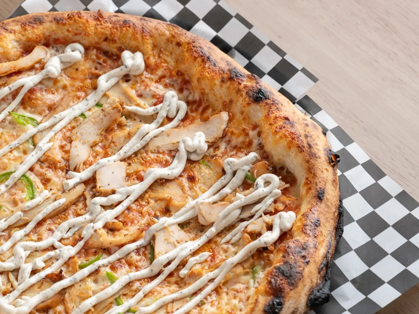 Chicken Ranch Pizza