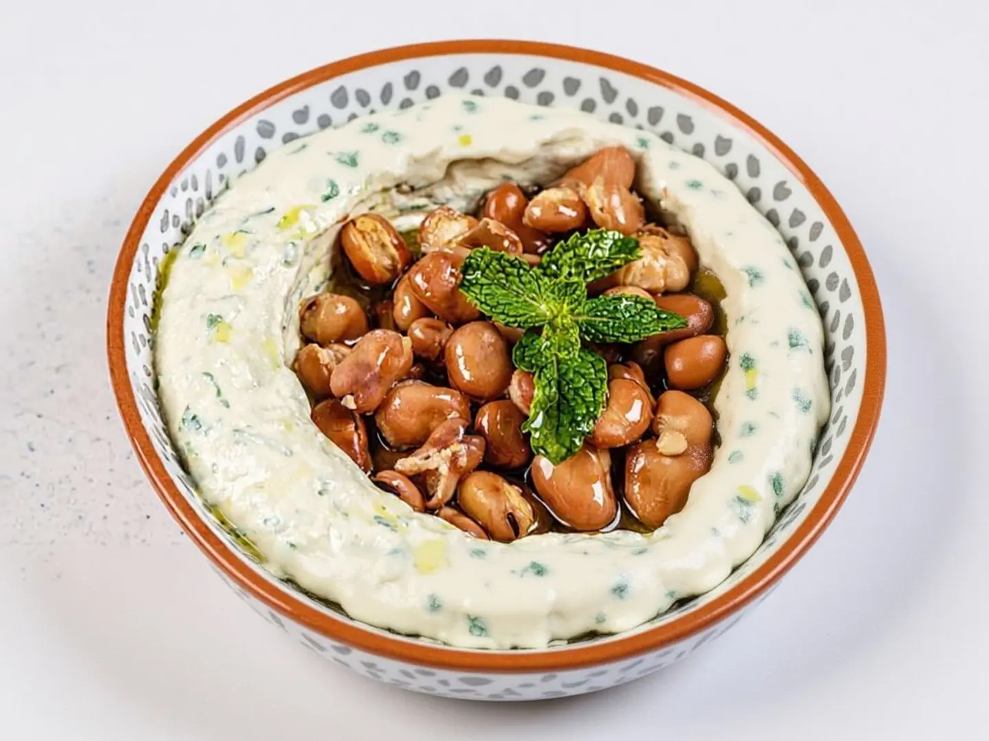 فول مع حمص