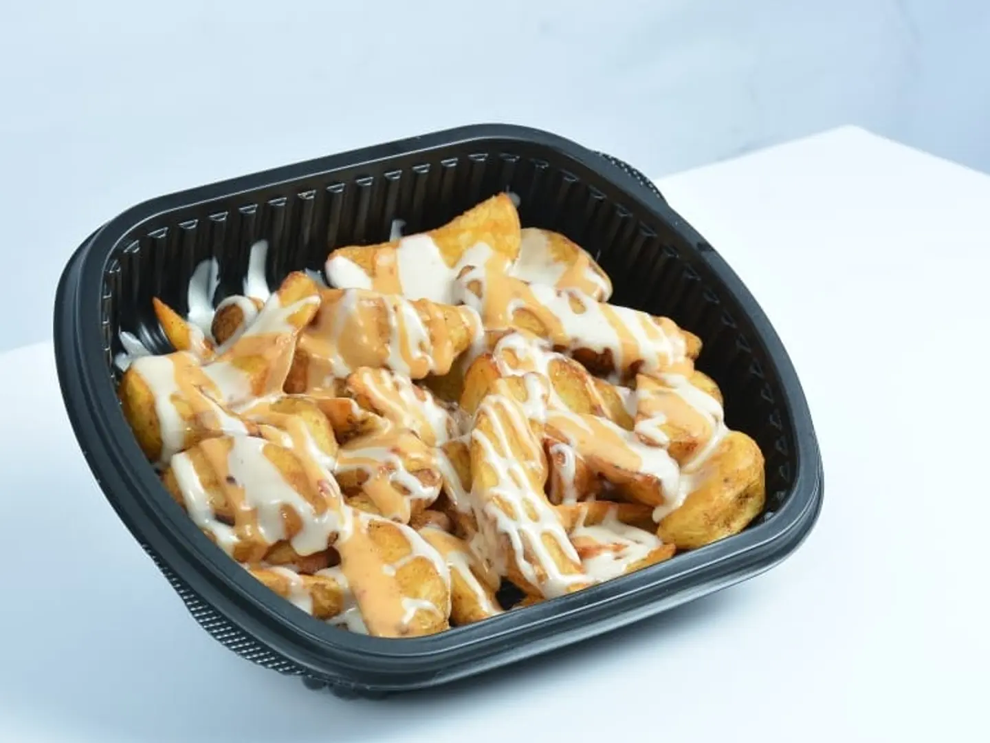 Big Grilled Potato With Mix Sauce (Ranch + Dynamite )