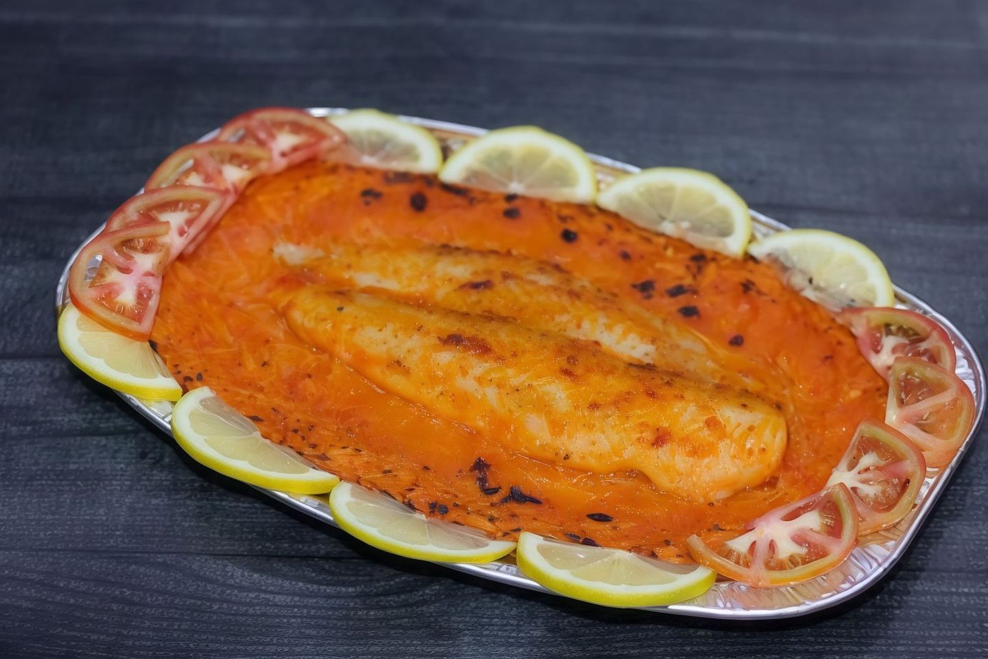فيليه سمك بالفرن