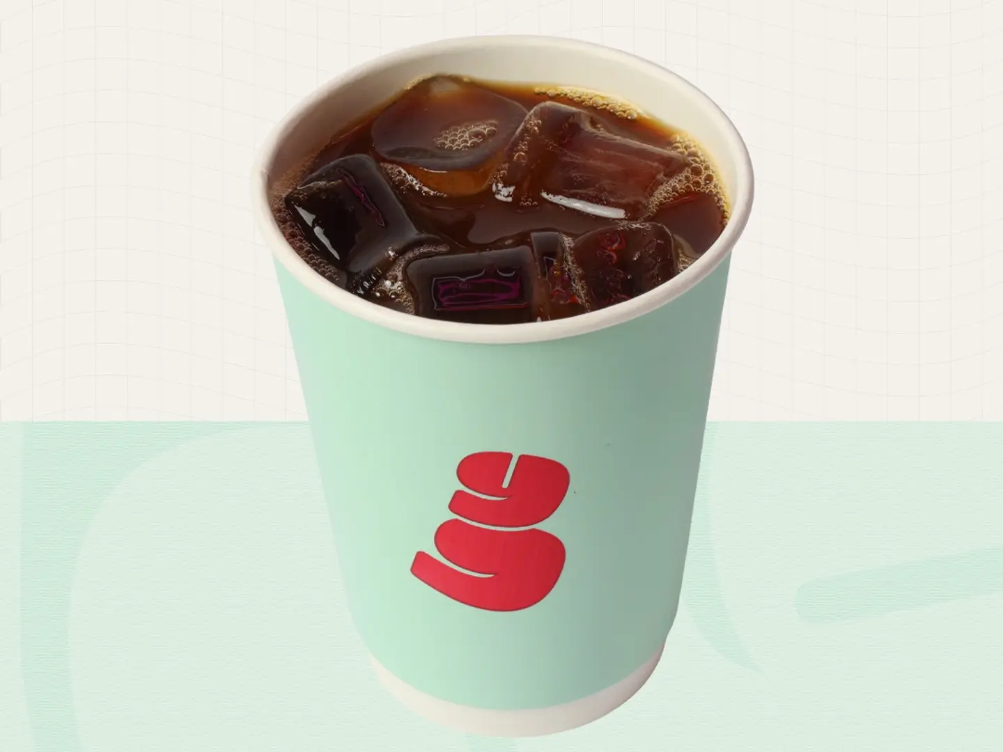 قهوة اليوم كبير بارد