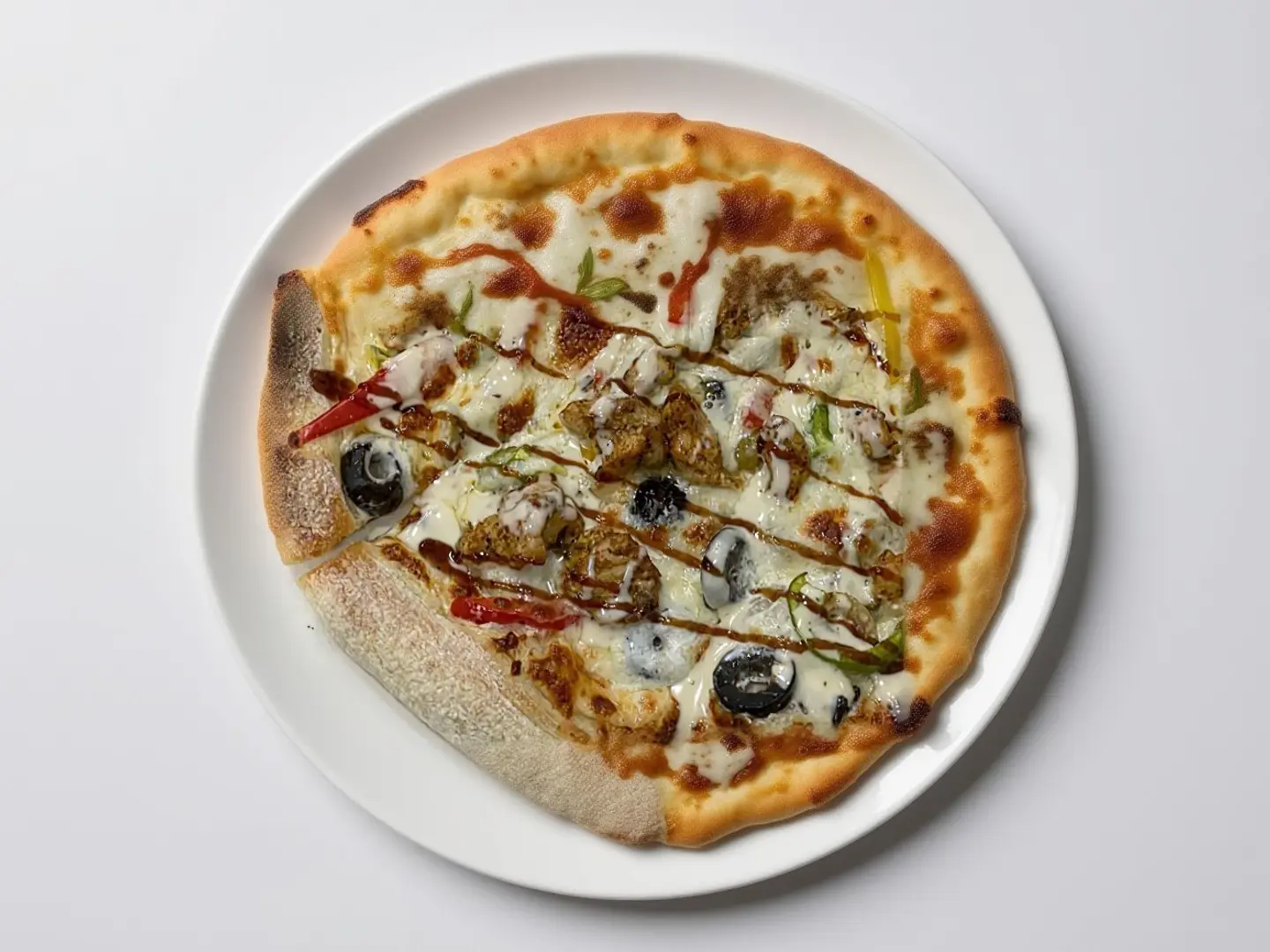 بيتزا رانش دجاج