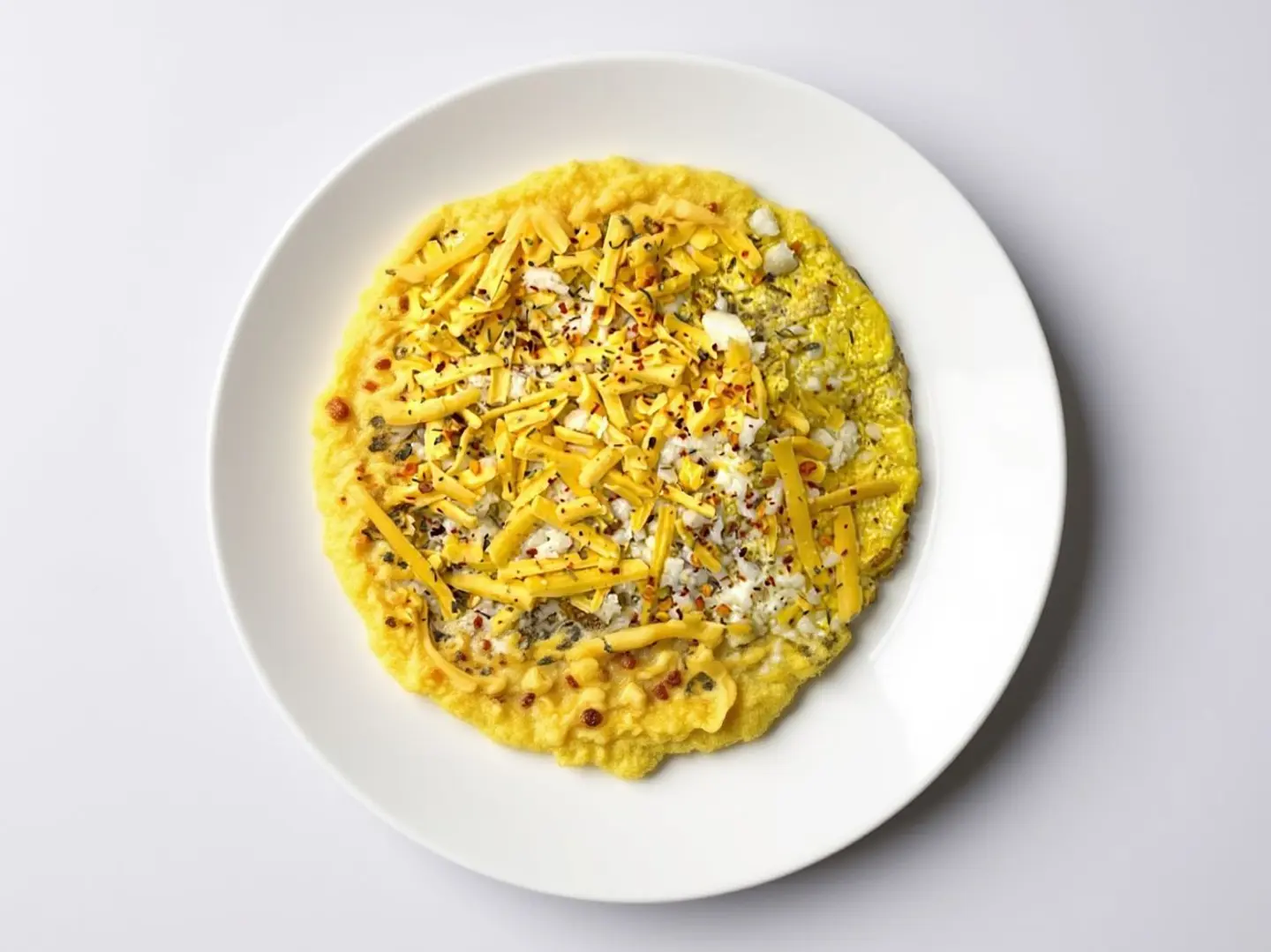 اومليت جبن شيدر