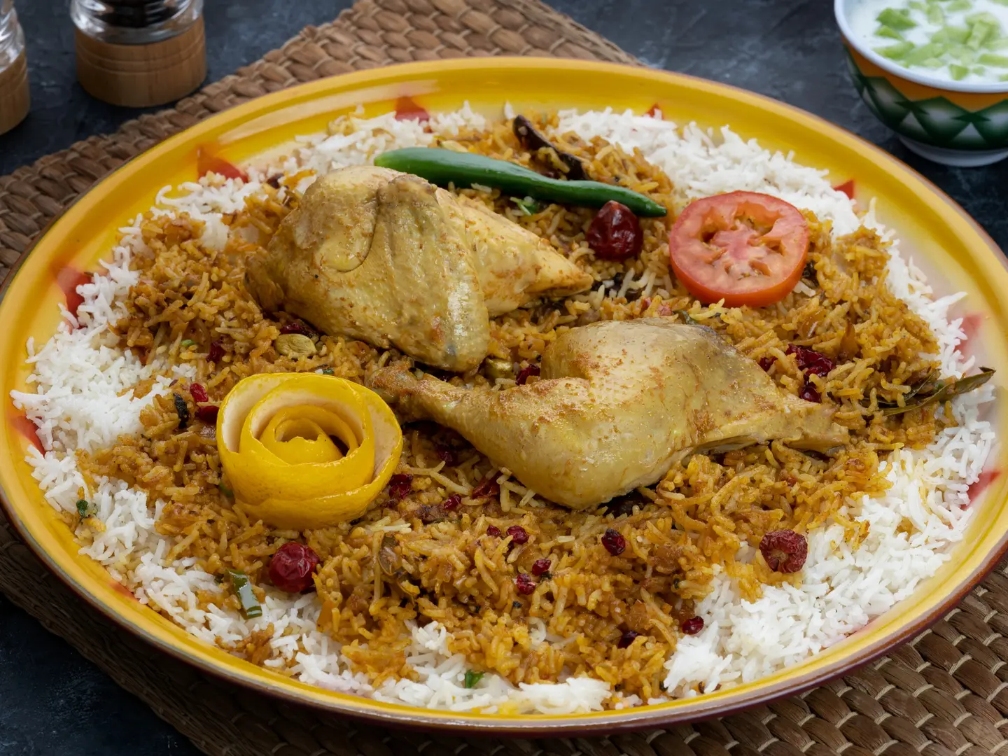 Half Chicken Biryani