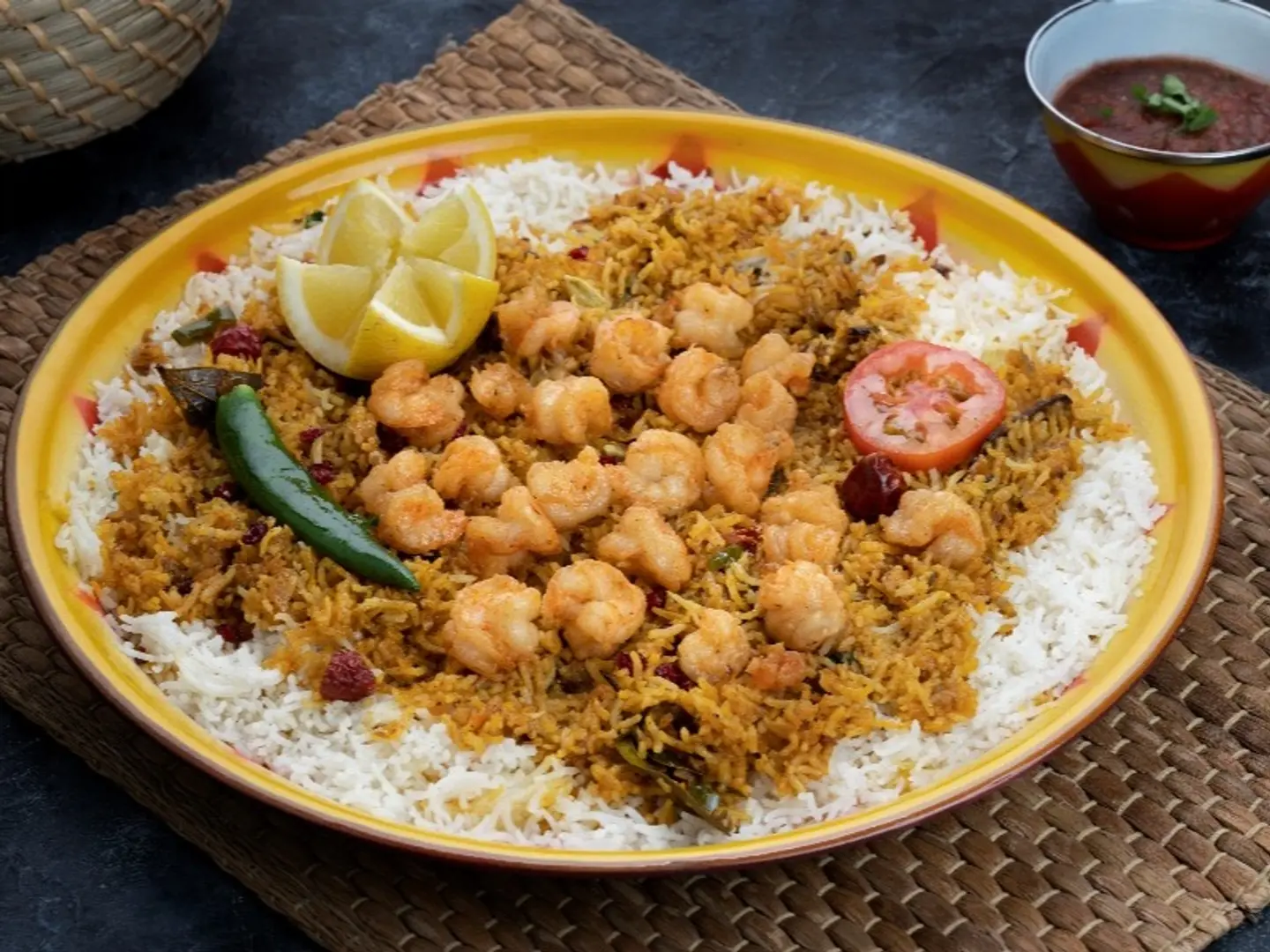 Shrimp Biryani