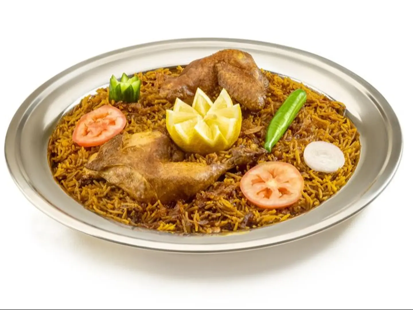 نصف دجاجة كبسة العجوز