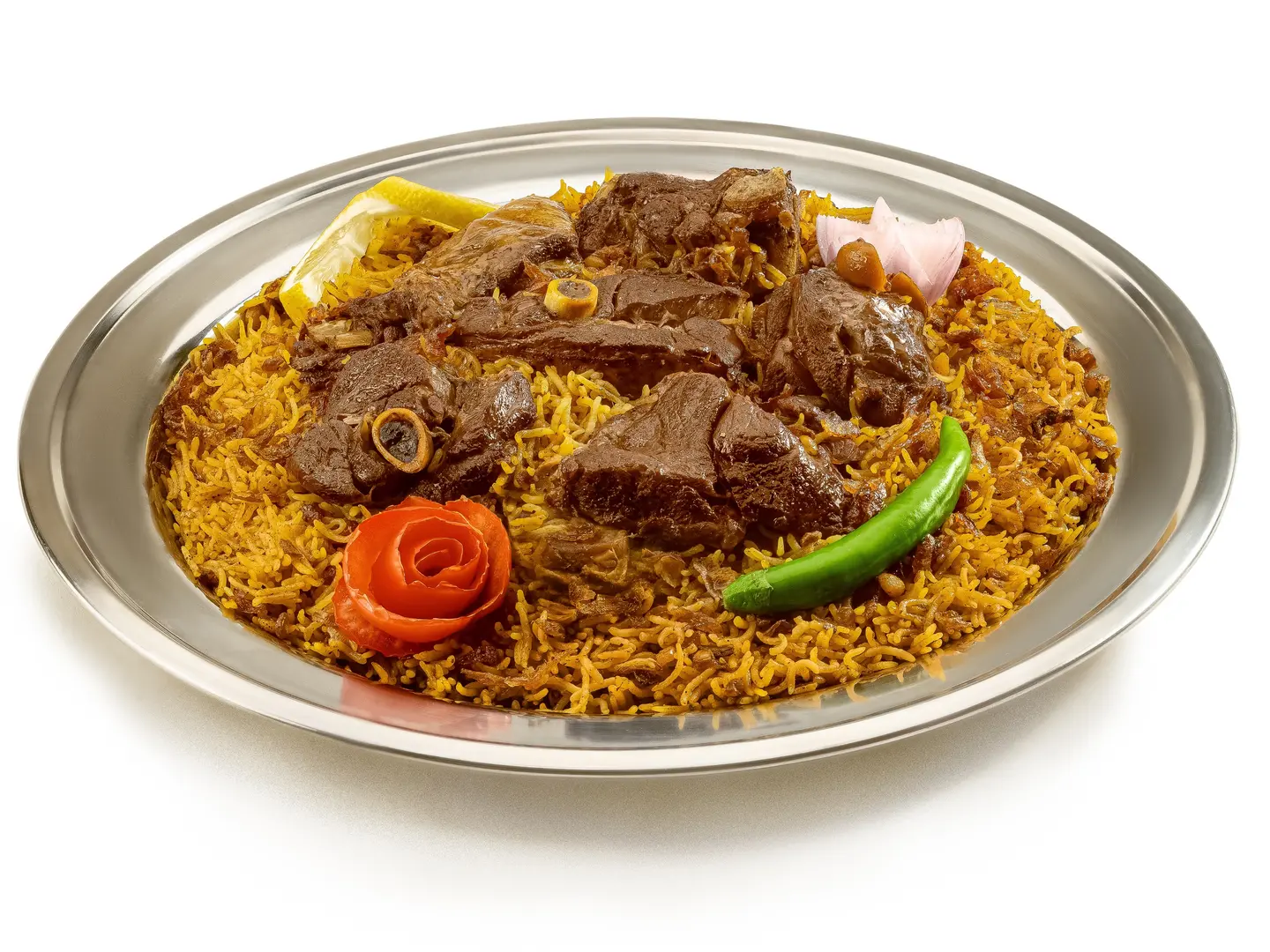 كبسة حساوية لحم نعيمي بلدي طازج