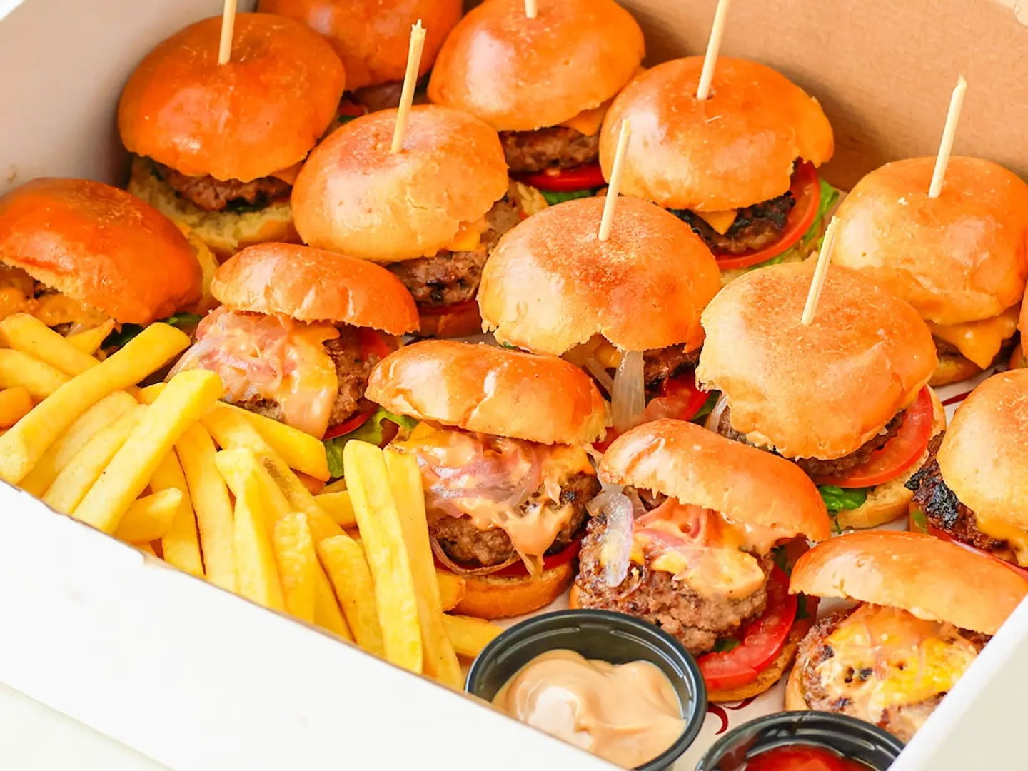 Mini Burger Gathering Box