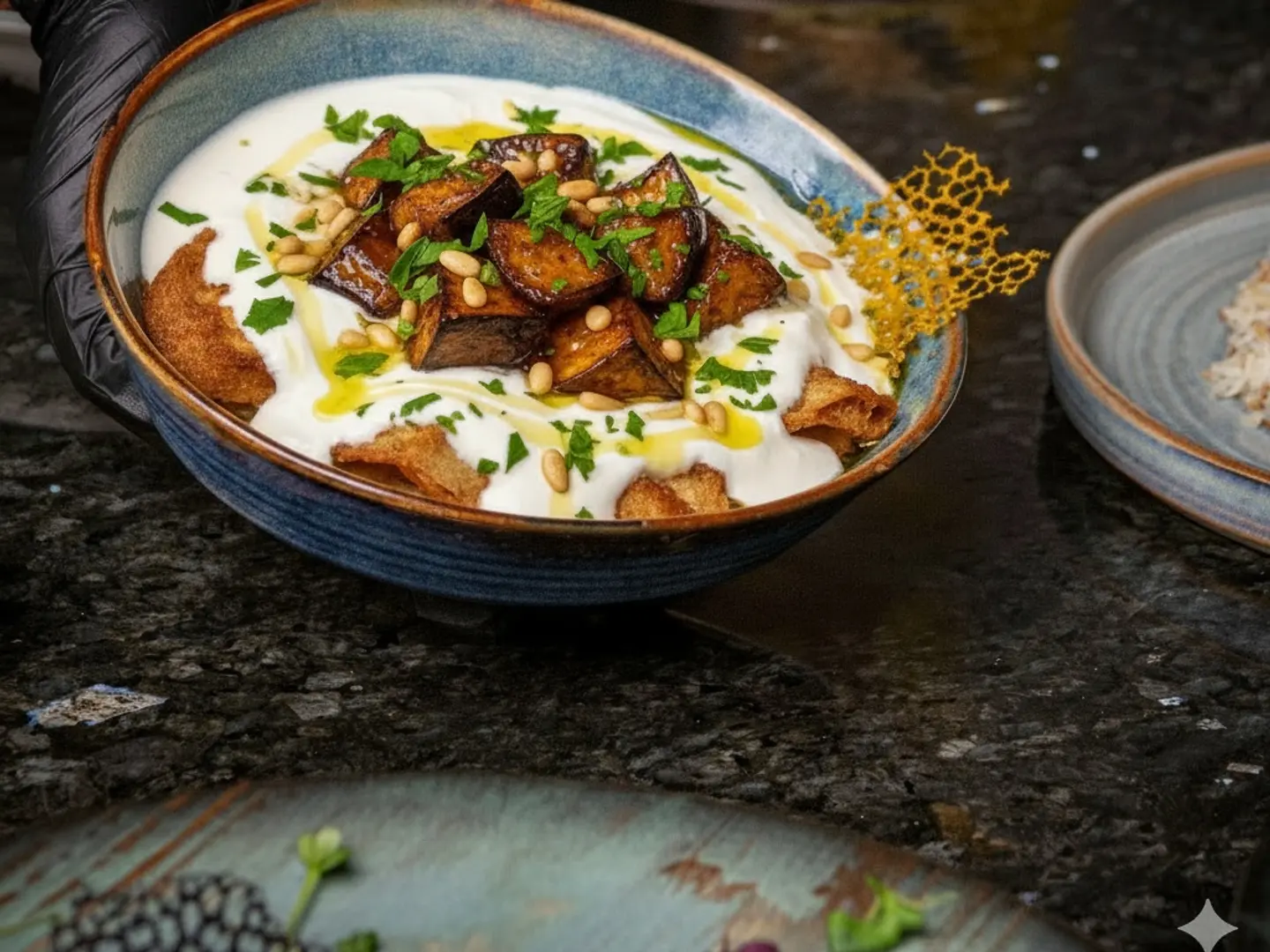 Fatteh Eggplant