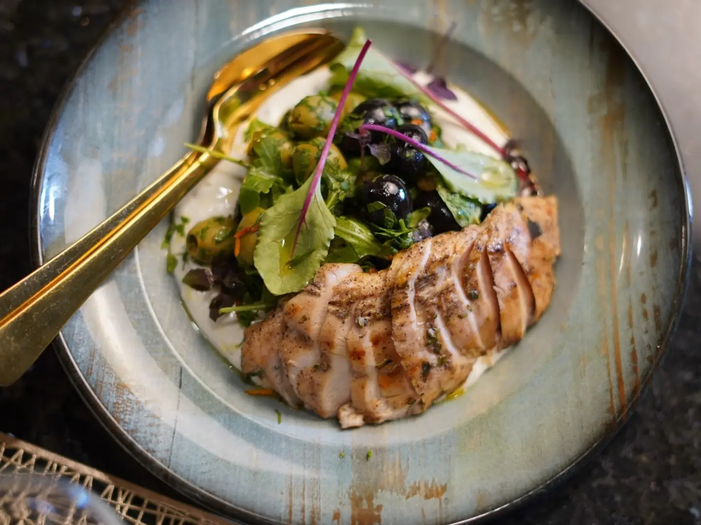 Chicken & Olive Salad