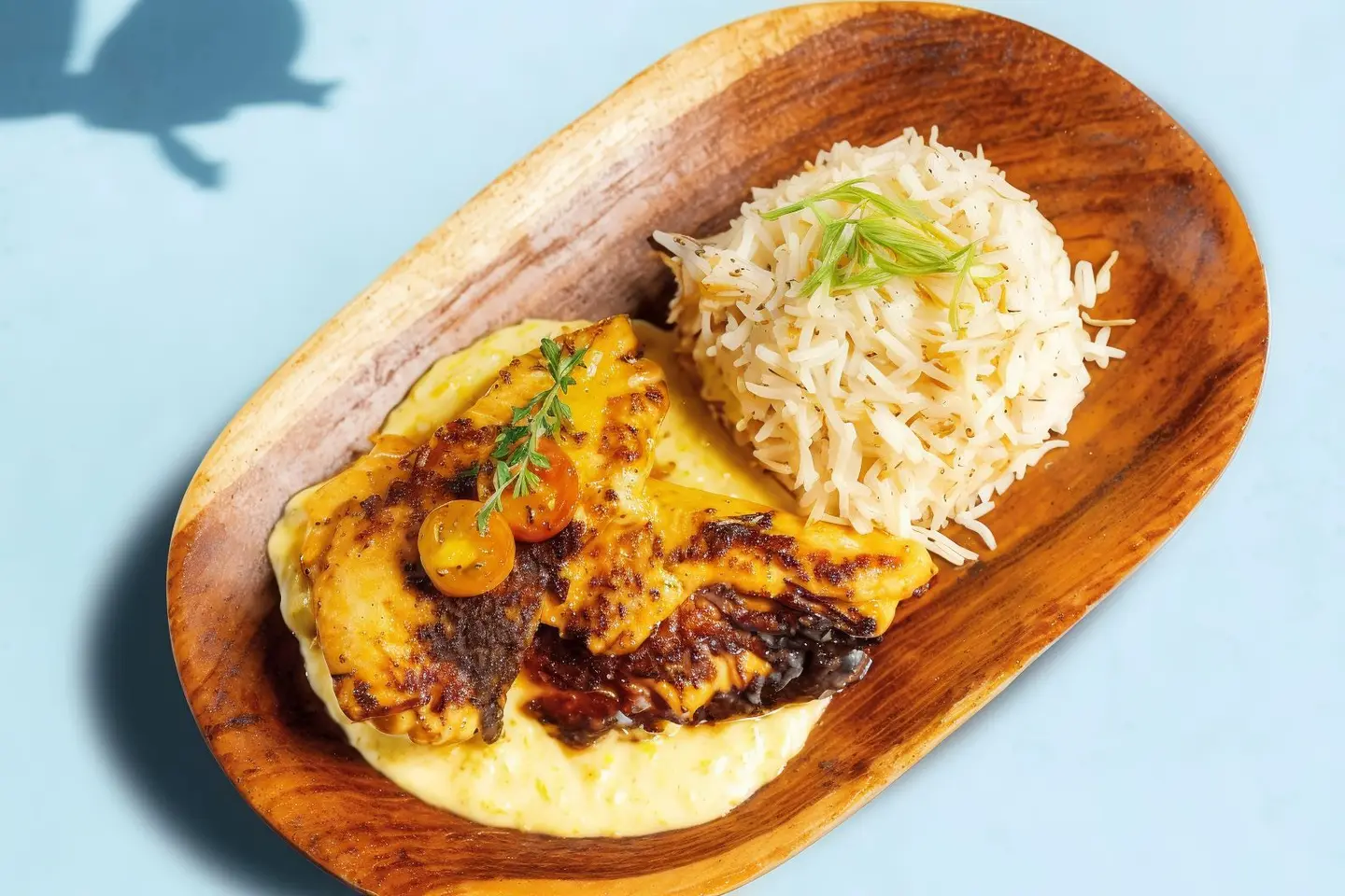 Grilled Chicken With Corn Sauce