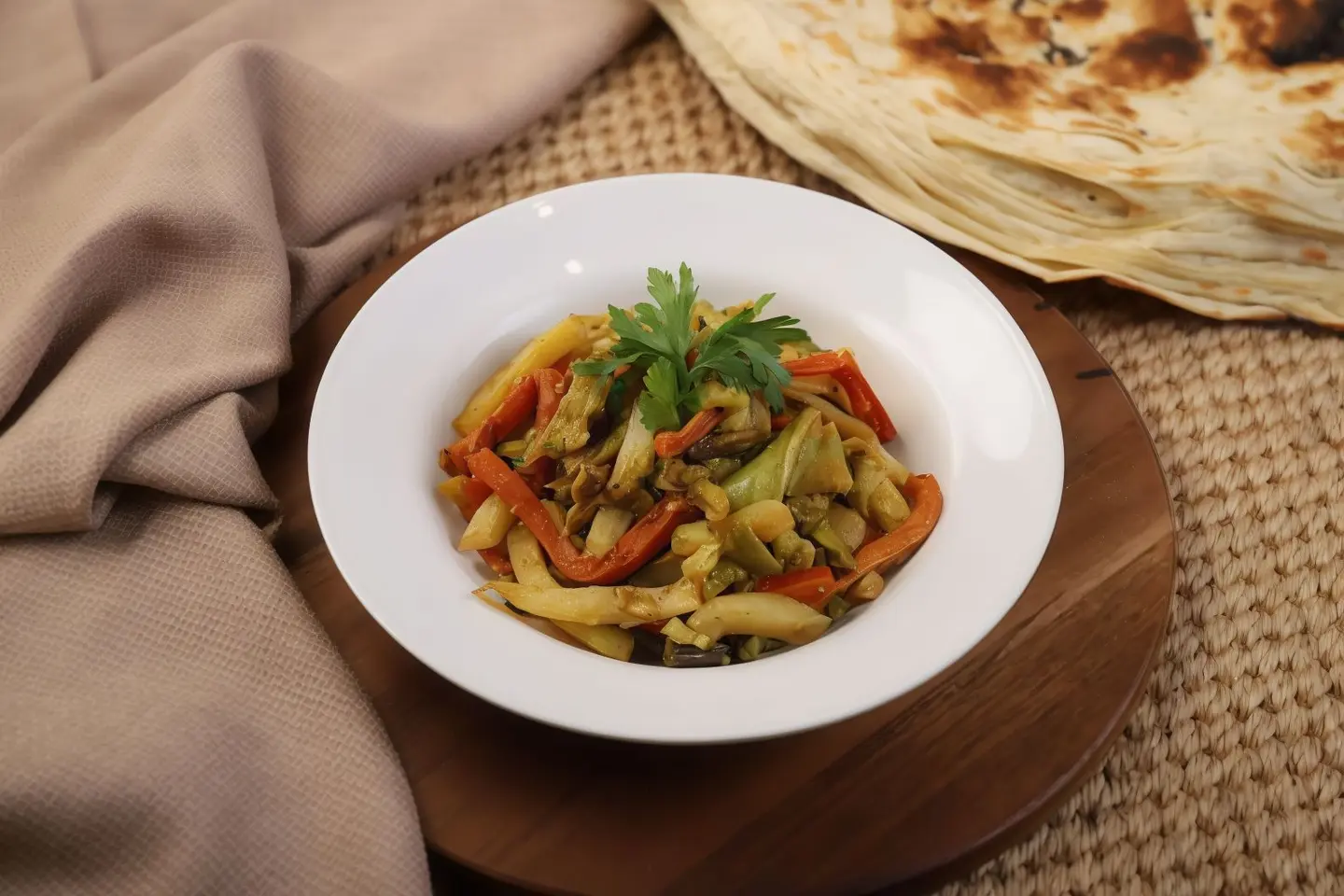 Mixed Vegetables In The Oven