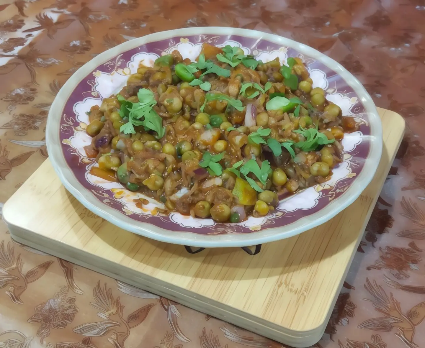 Tuna With Peas