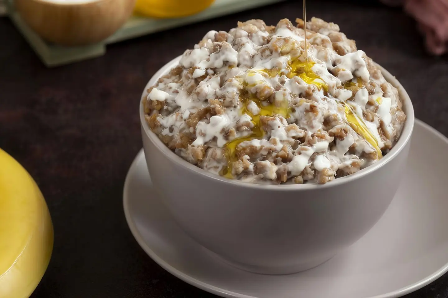 Masoub Cream With Honey And Ghee