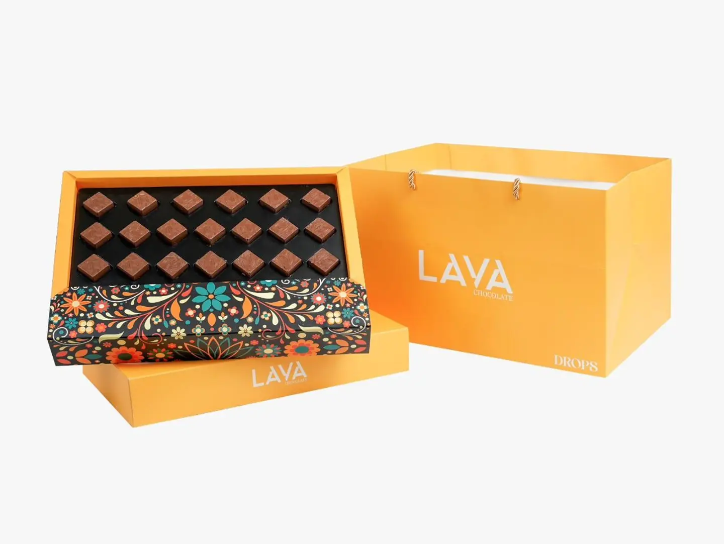 شوكلت لافا دروبس