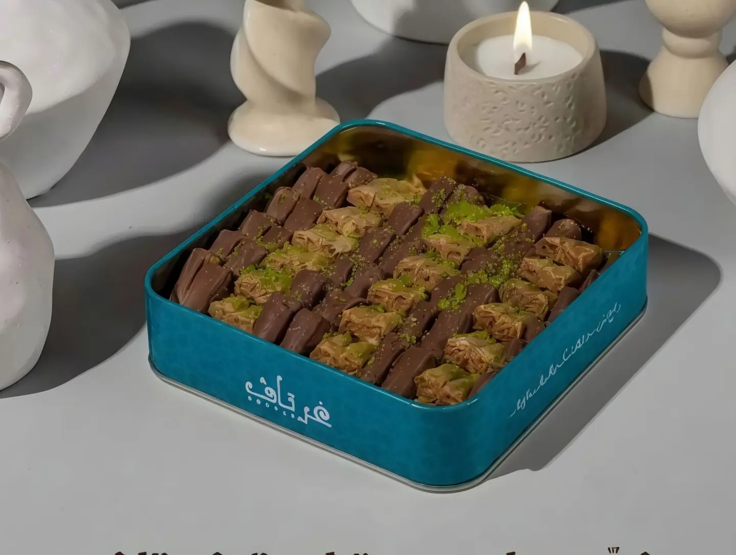 Chocolate Covered Baklava Finger
