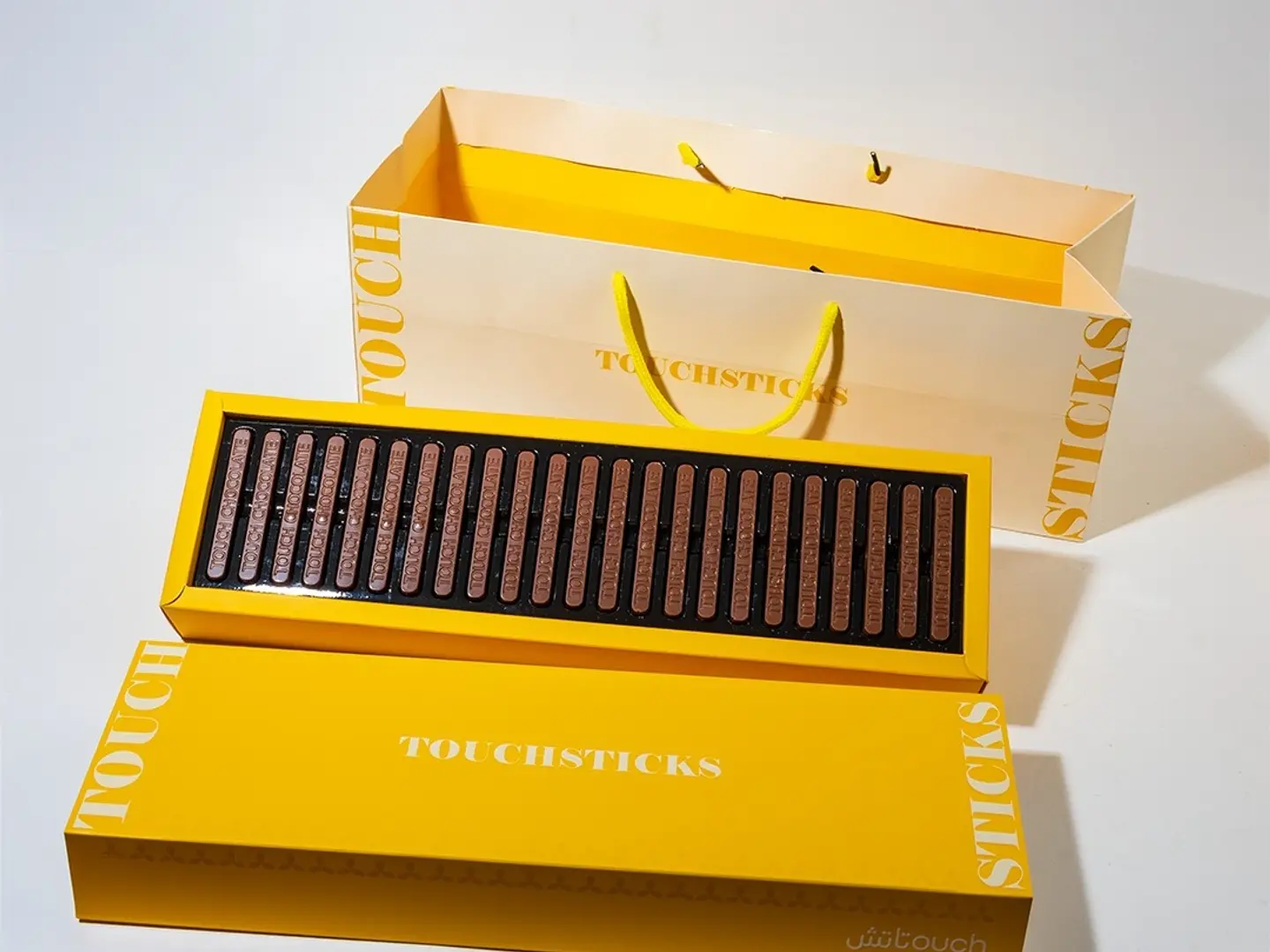 اصابع استيكس كراميل تاتشي