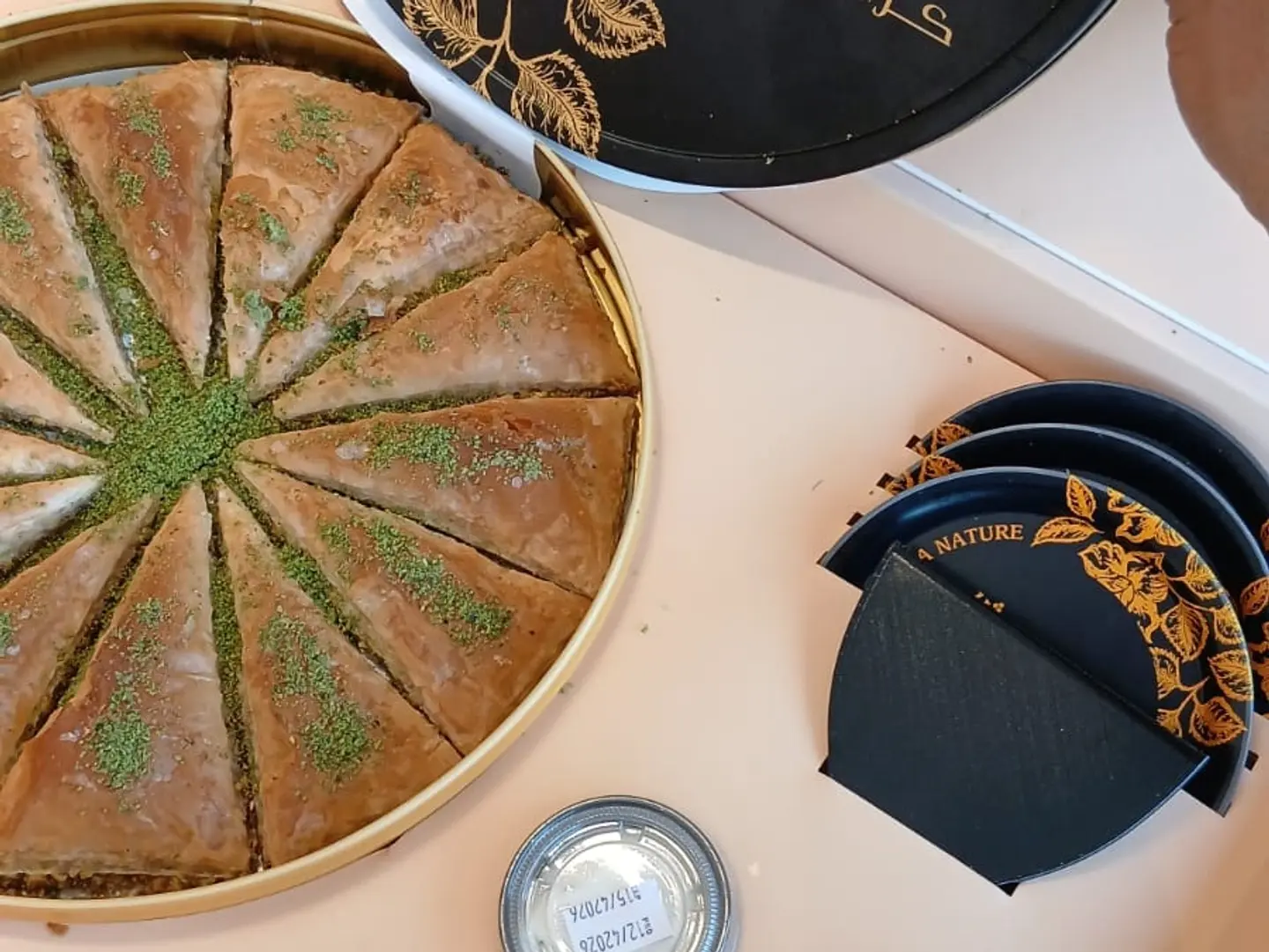 Nature Baklava Triangles