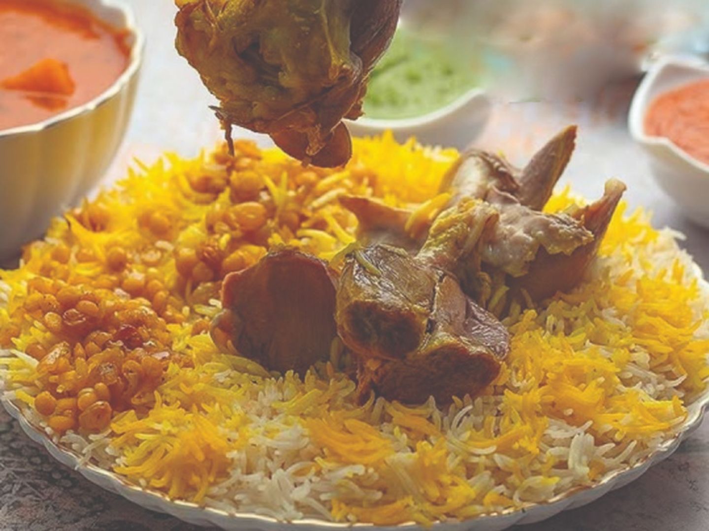 Mudallal Meat Kabsa