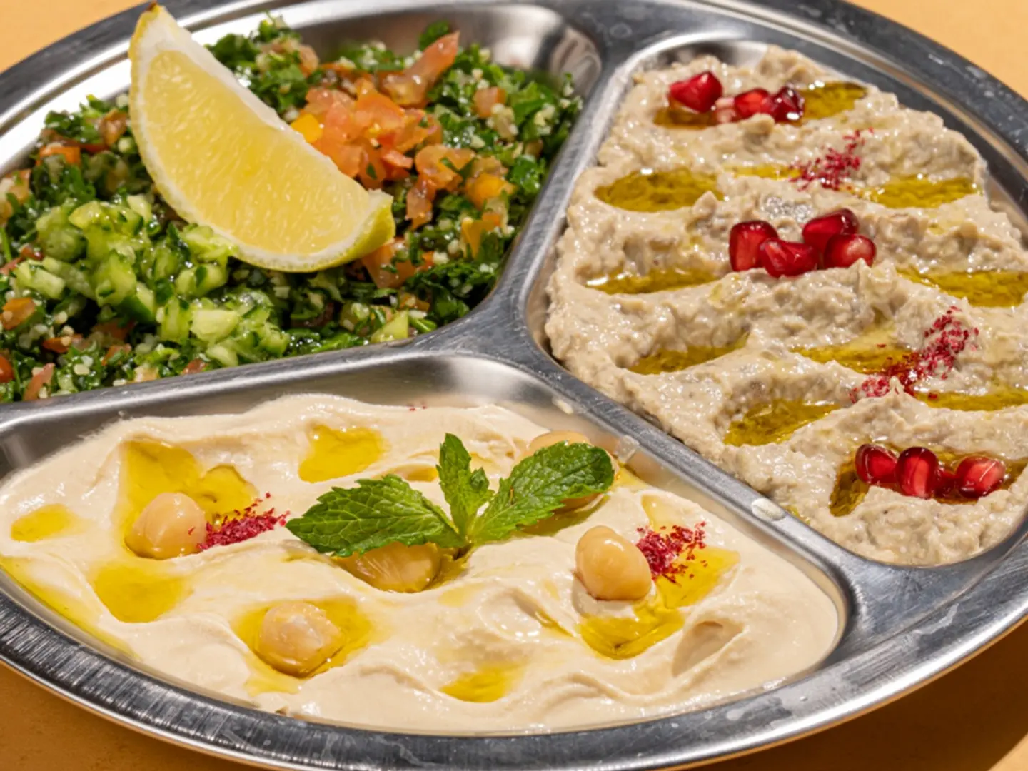 صحن مقبلات مشكل