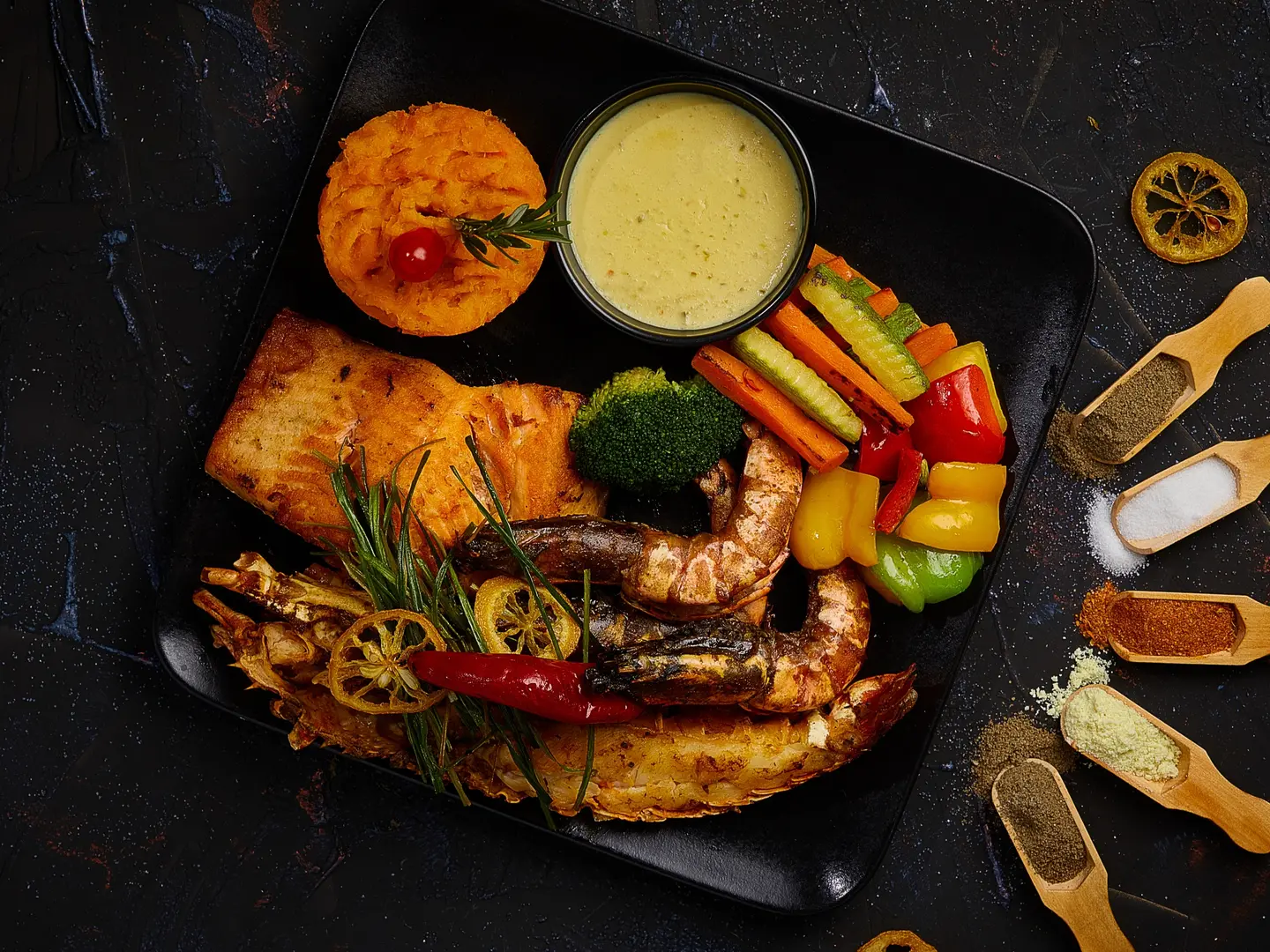 طبق مارفيل البحري