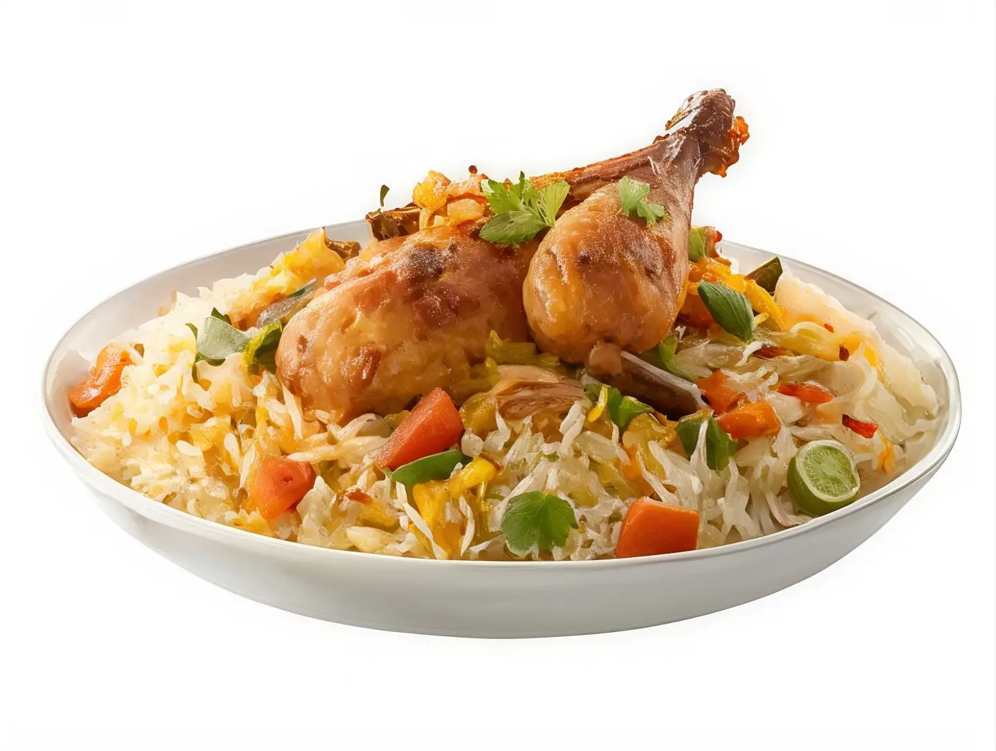 Chicken Biryani - A Piece Of Chicken