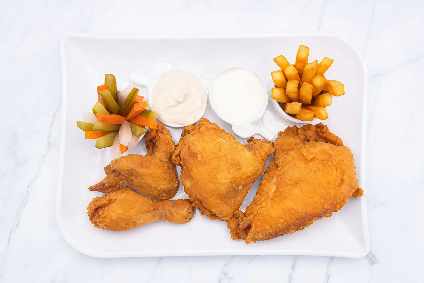 بروستد دجاج حراق