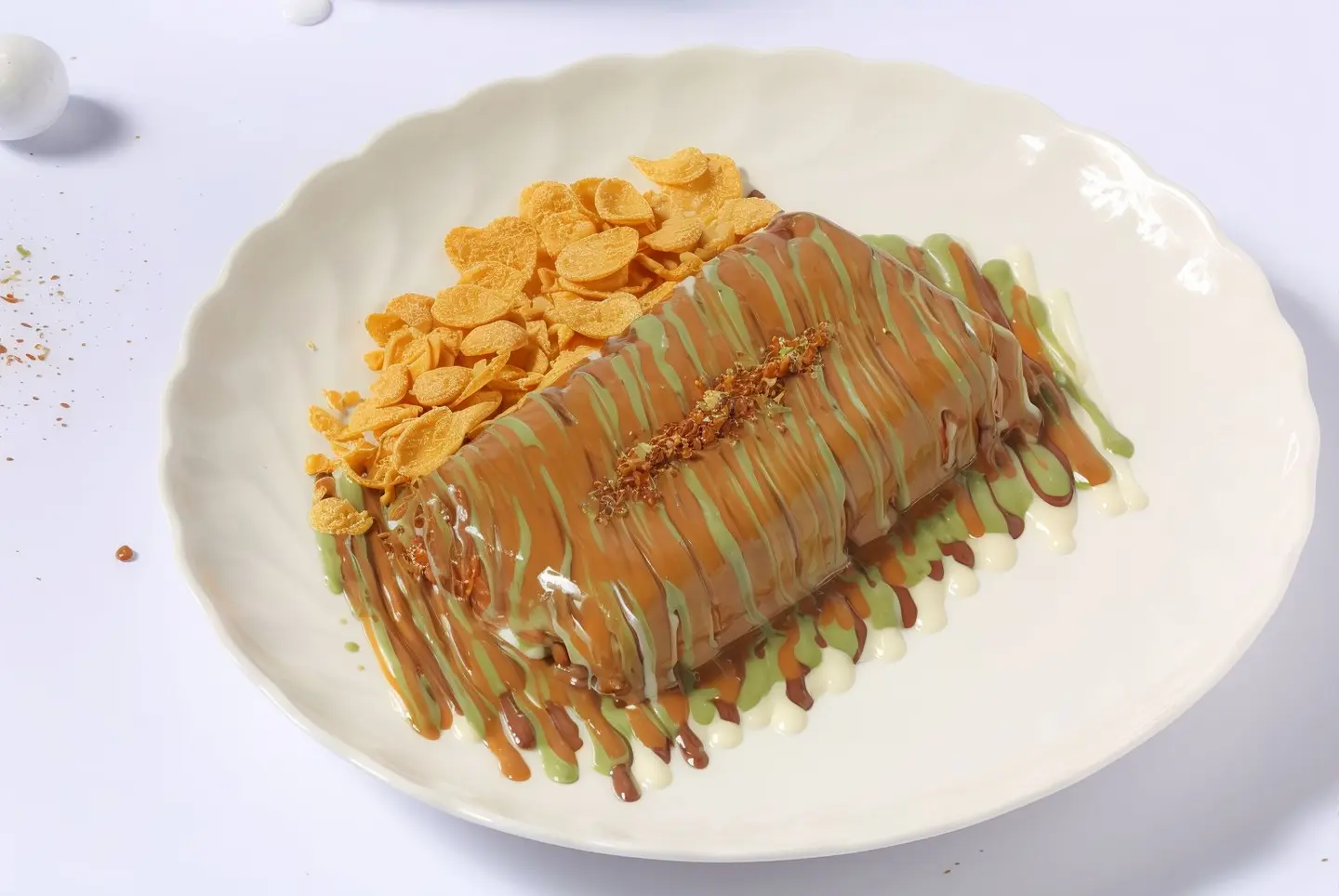 كنافة قشطه مكس - صغير