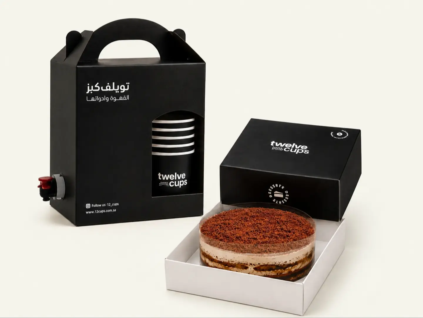 Dulce Cake With Coffee Box 1 L